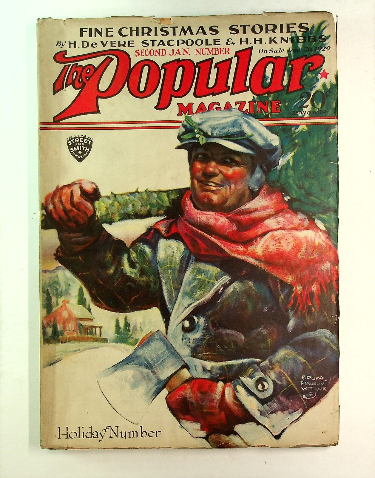 Popular Magazine Pulp Jan 1930 Vol. 98 #3 VG/FN 5.0