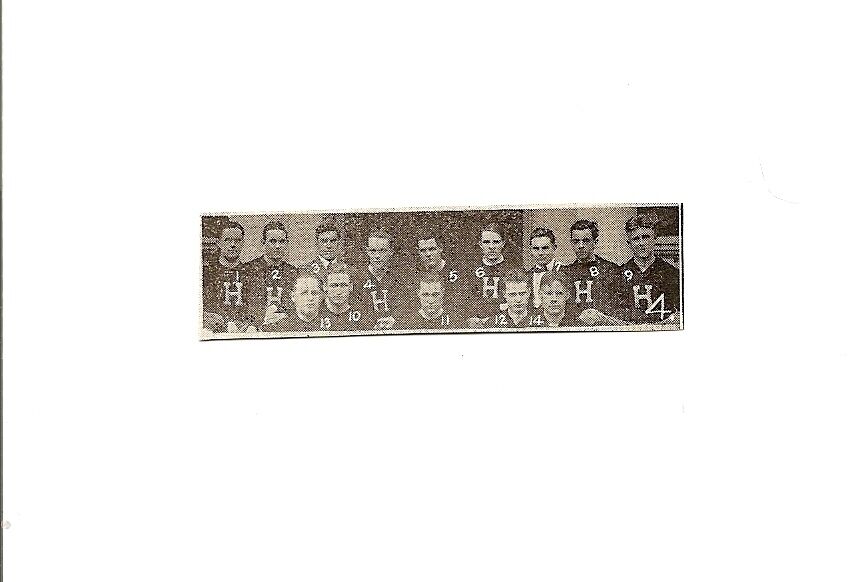 Hackley School Tarrytown New York High School 1915 Football Team Picture