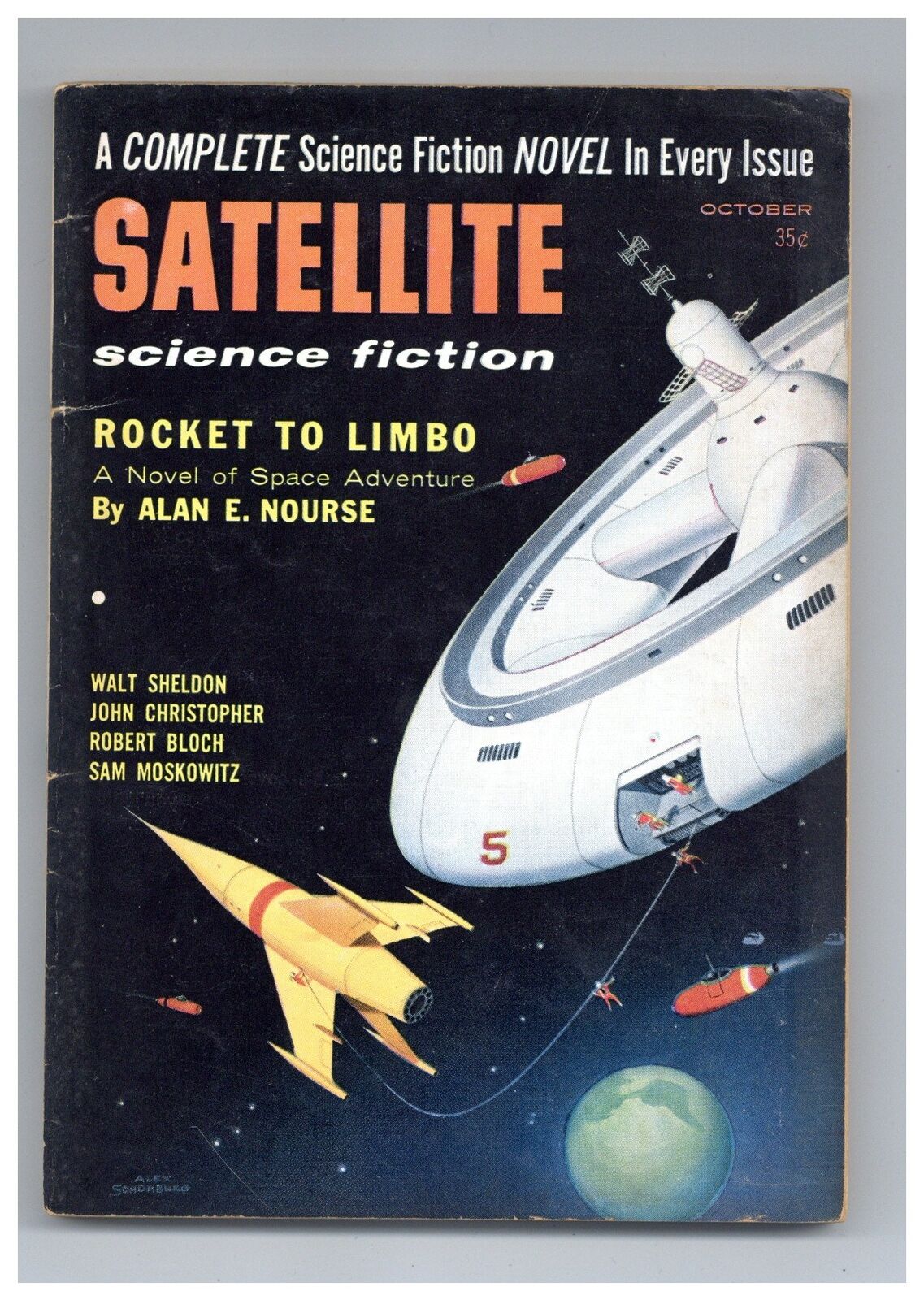 Satellite Science Fiction Pulp Vol. 2 #1 GD/VG 3.0 1957