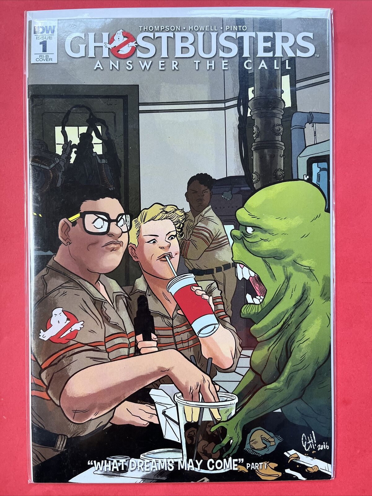 Ghostbusters: Answer the Call #1 RI-B 1:25 IDW Retailer Incentive Variant