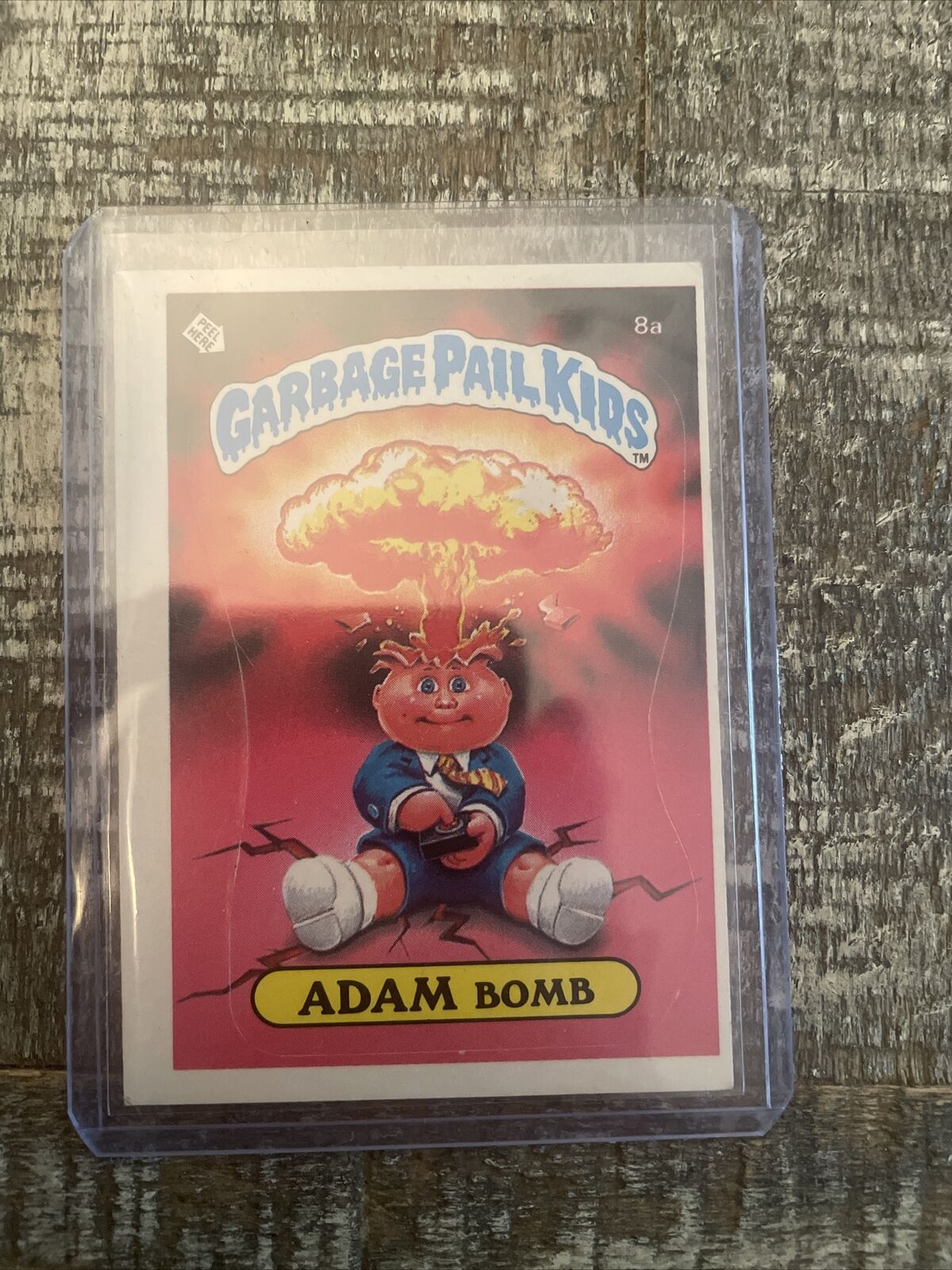 GPK Garbage Pail Kids OS 1st Series Adam Bomb Card 8a Checklist