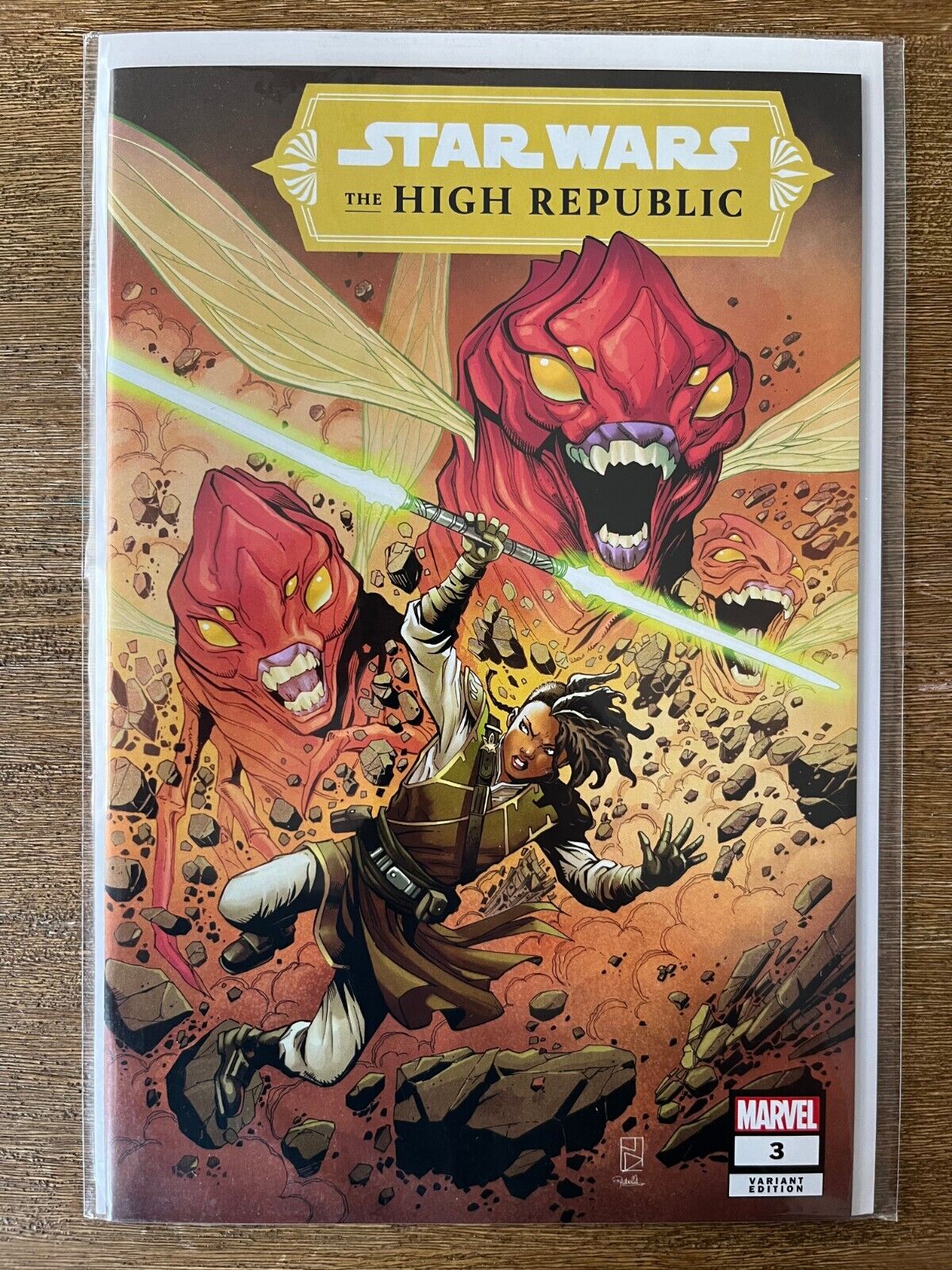 Star Wars High Republic #3 2021  Jan Duursema TFAW Exclusive Variant Sharp Copy