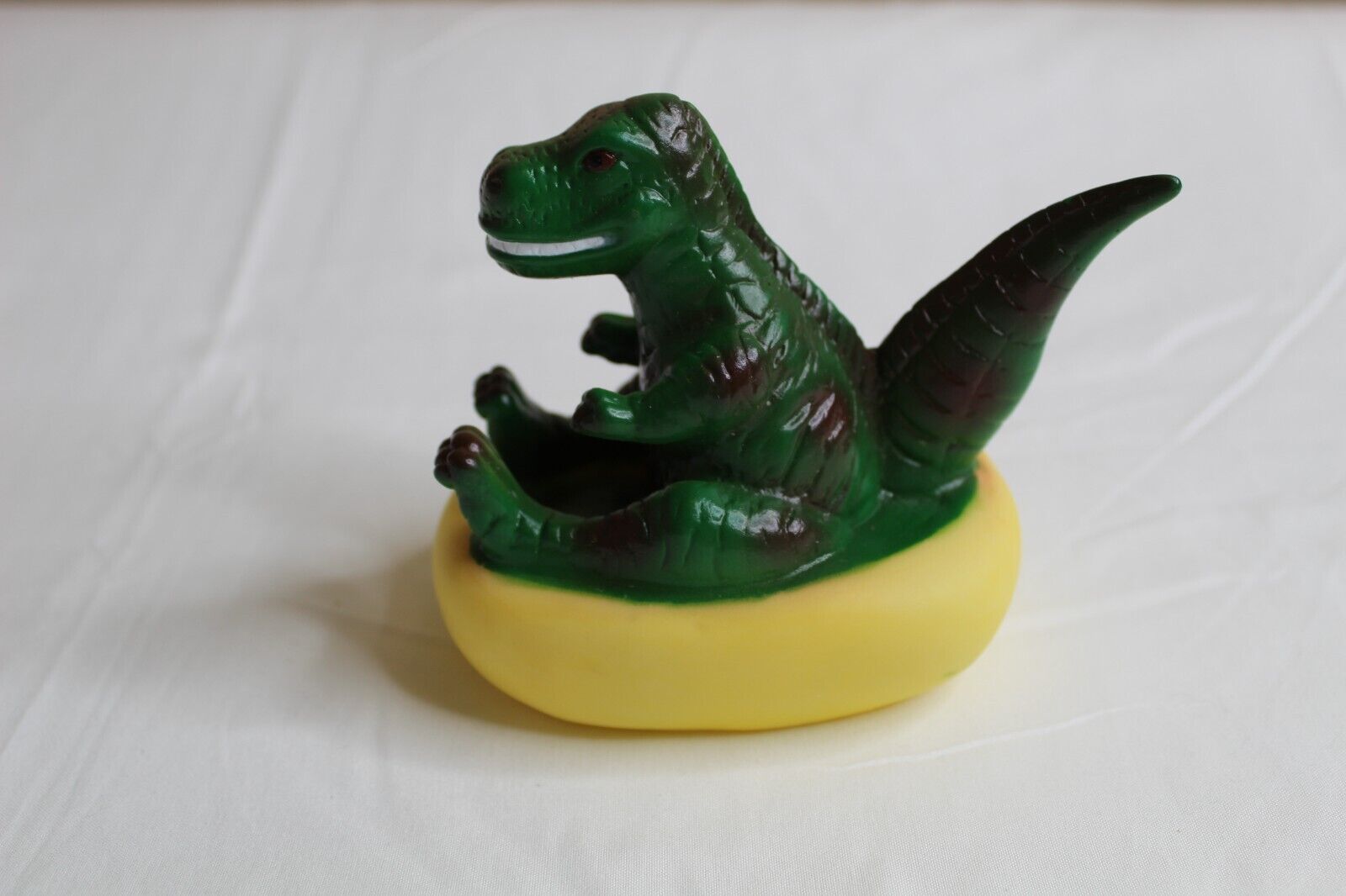 Vintage Carnival Game Rubber Floating Dinosaur Weighted, NOS, RARE