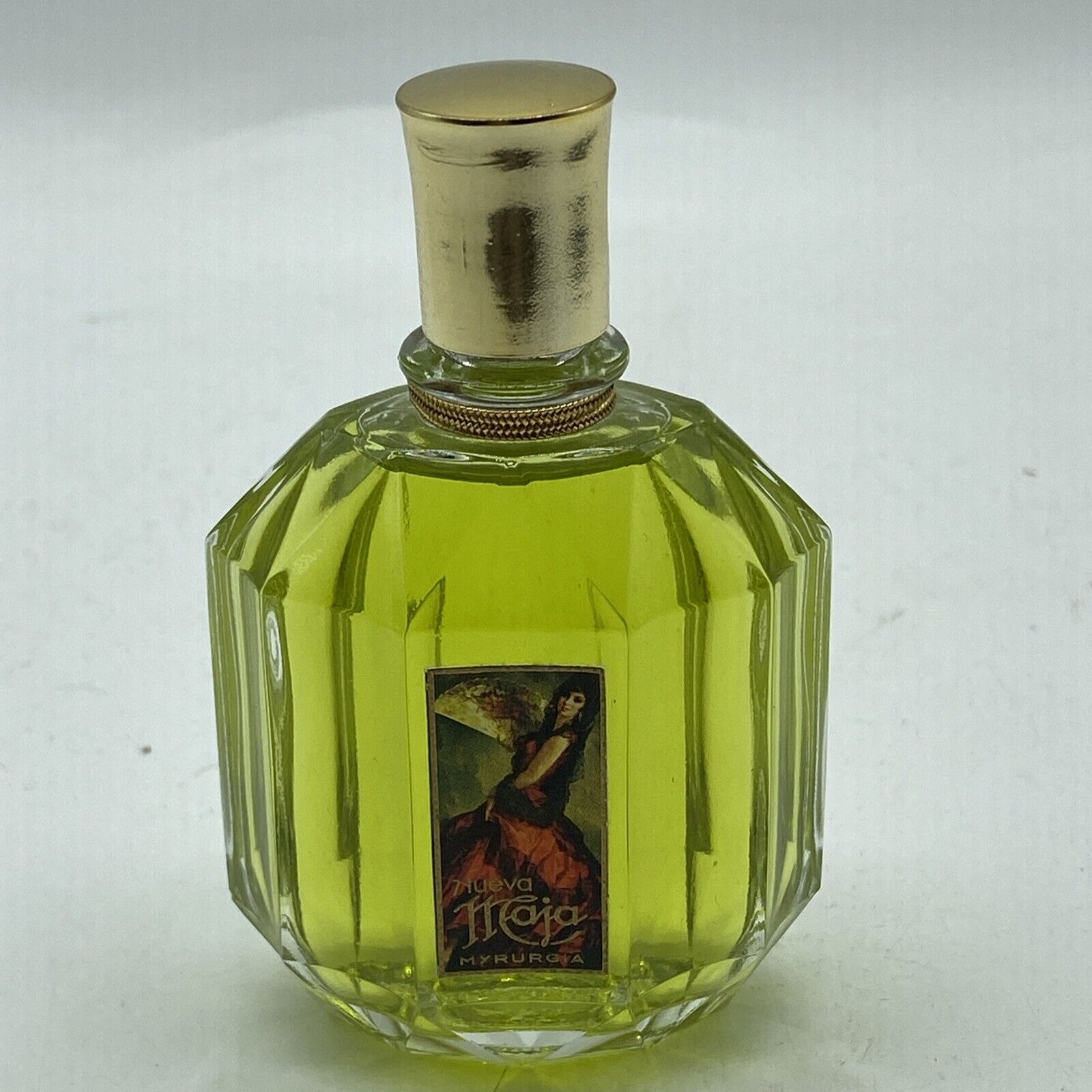 Vintage Nueva Maja Myrurgia Perfume 1 Oz Bottle Full