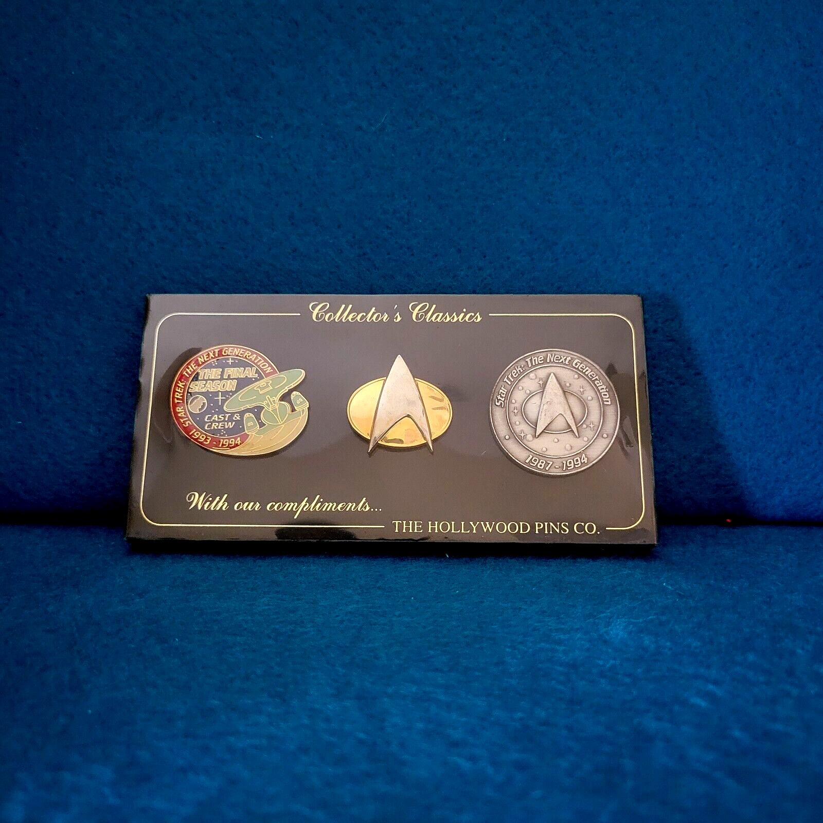 Star Trek The Next Generation Collector Pins (Lot107)