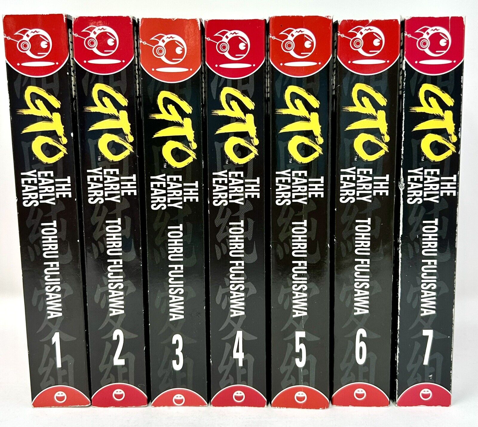 GTO The Early Years 1-7 Set Book Lot Volume 1 2 3 4 5 6 7 Manga English