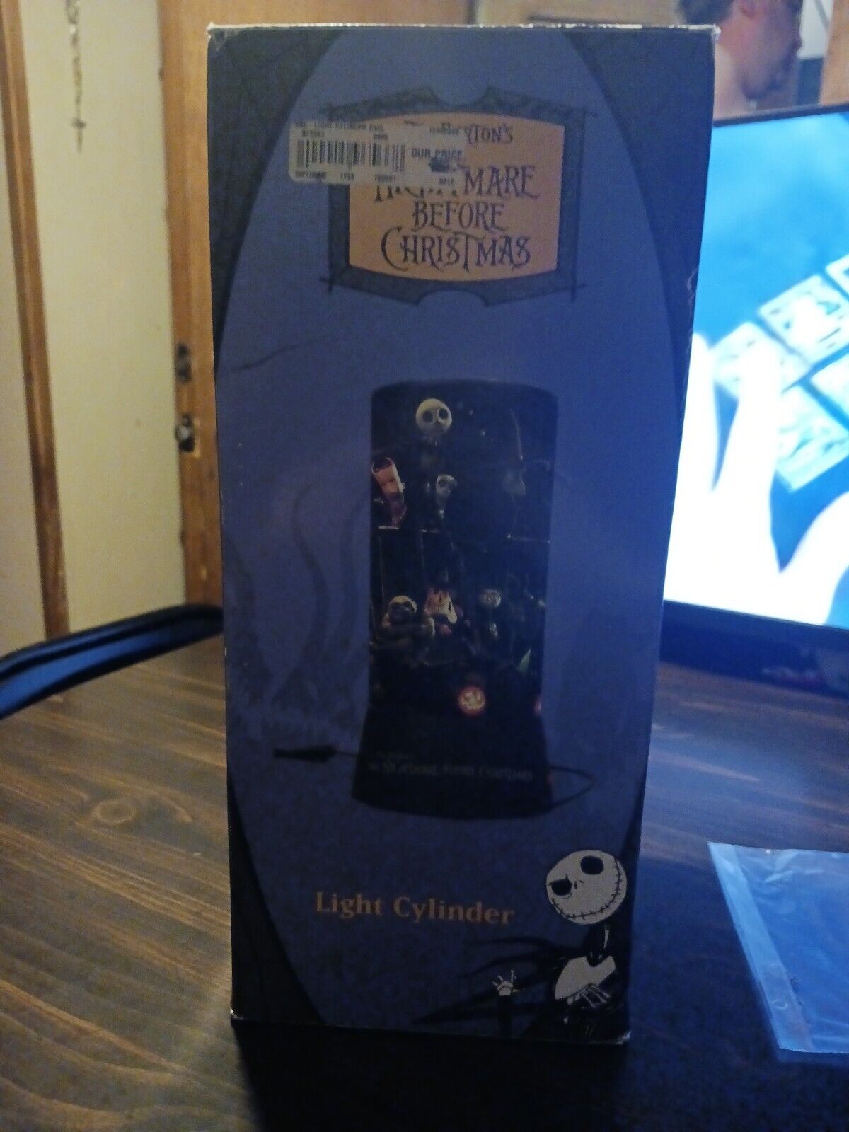 Neca Tim Burton\'s The Nightmare Before Christmas Light Cylinder New In Box