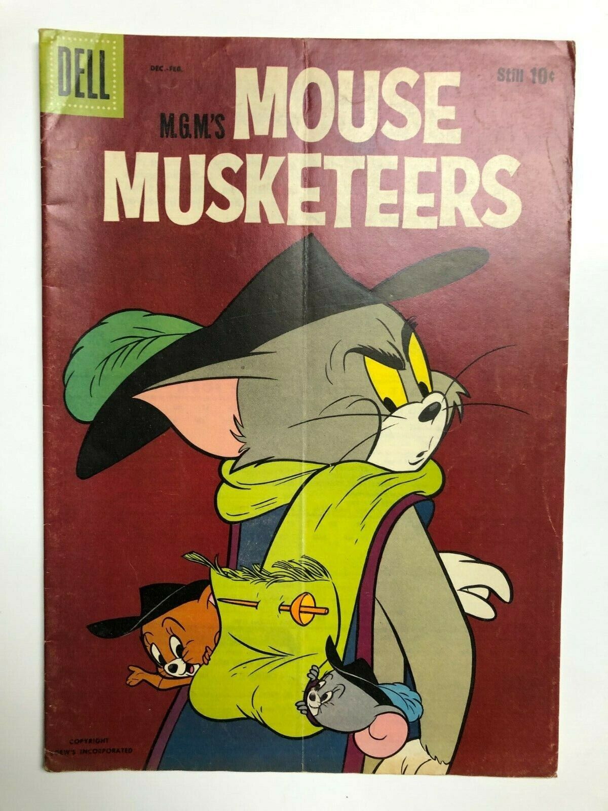 M.G.M\'s Mouse Musketeers #16 Dec-Feb 1959, Dell)