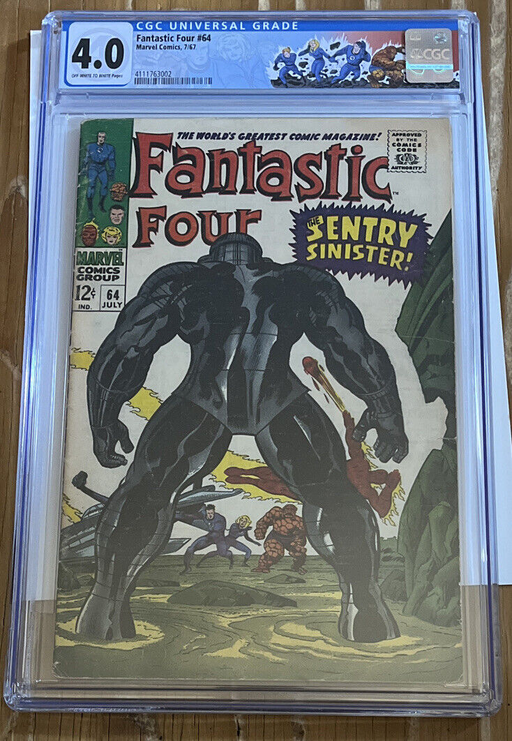 Fantastic Four #64 CGC 4.0 1967
