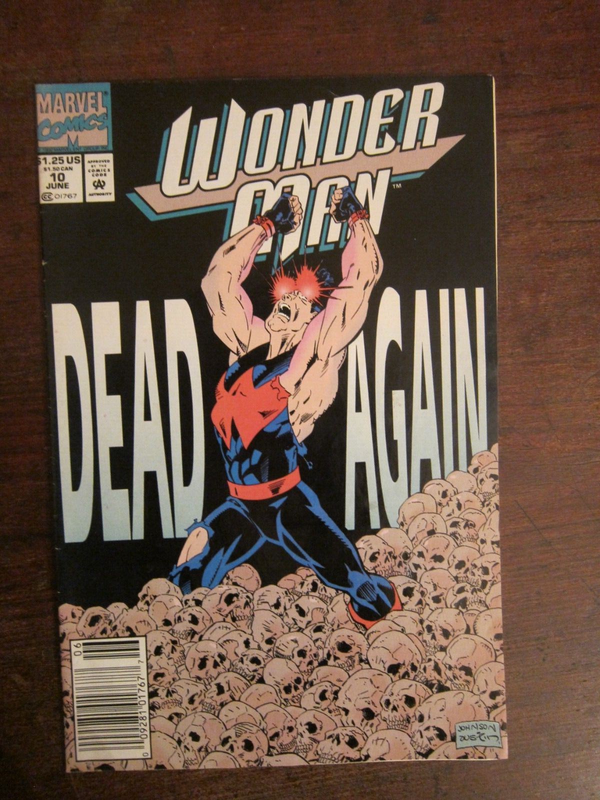 Wonderman #10 - 1992 - Jeff Johnson art - MCU series?