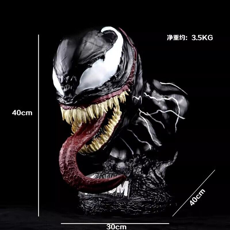 Anime 1/1 Resin Spider Venom Bust Statue Action Figure  Model 40CM Gift Pendant