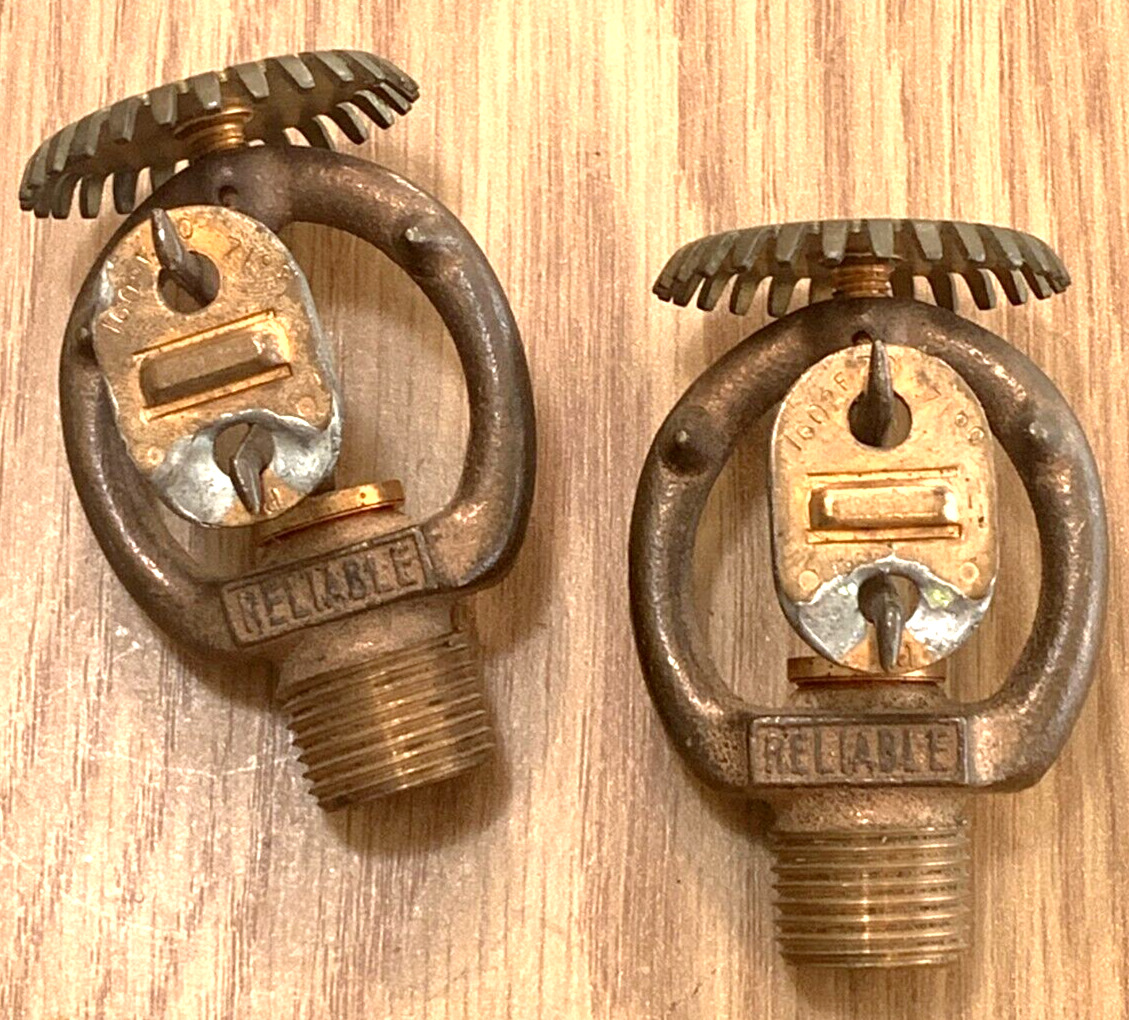 Vintage Reliable Brass Sprinkler Head SSU-C3 