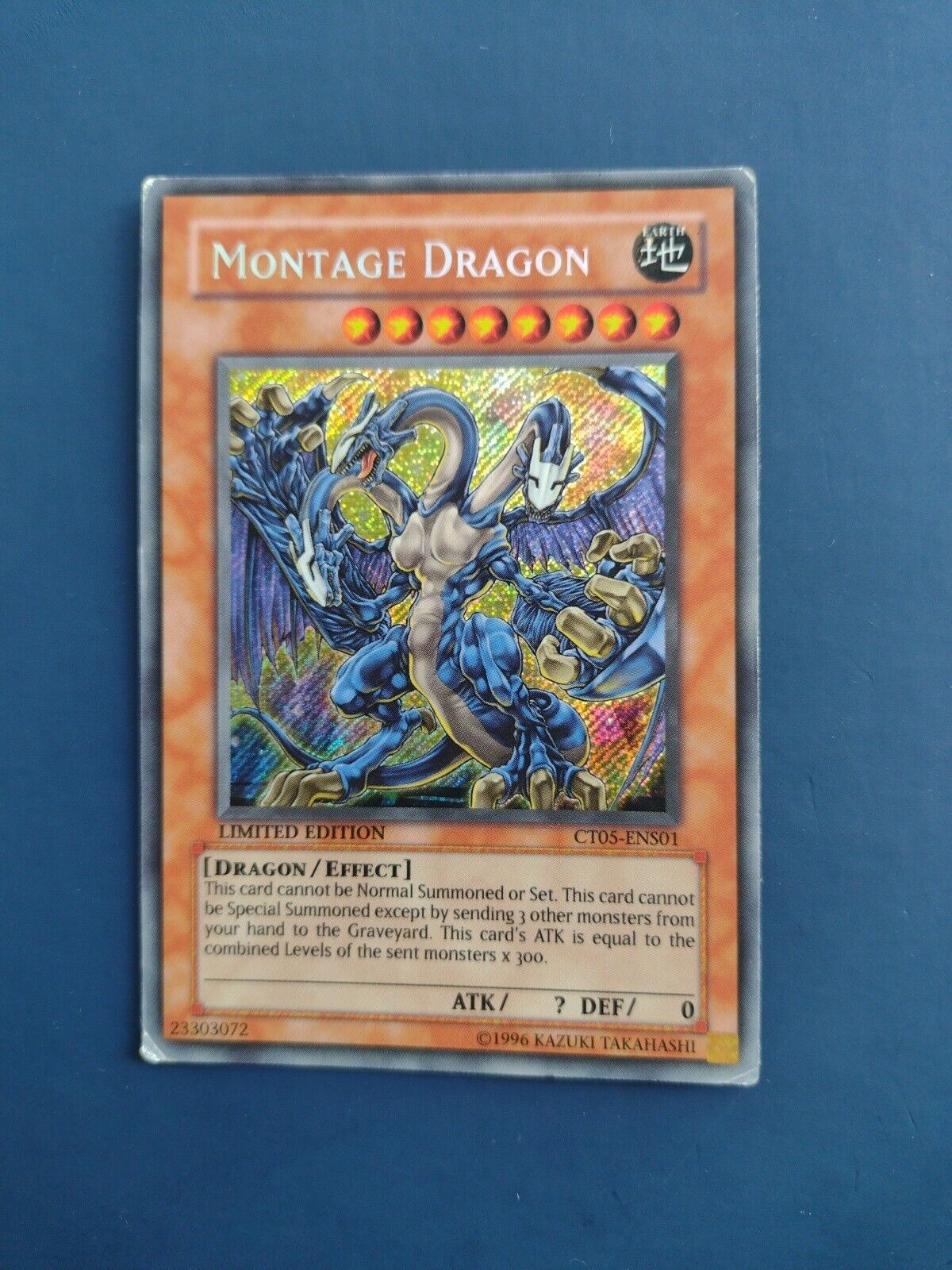 CT05-ENS01 Montage Dragon- Secret Rare - Yuguoh Card - Limited Edition MP