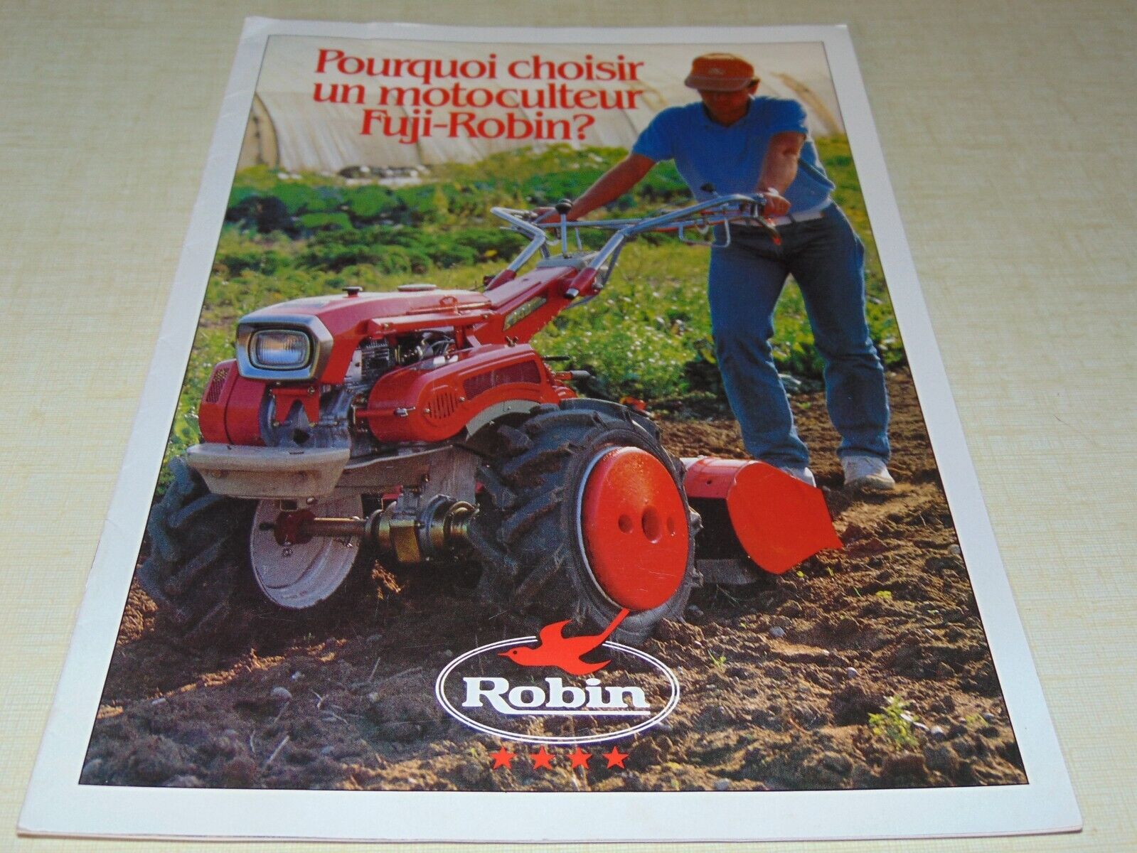 FUJI ROBIN Motor Cultivator Brochure Prospectus