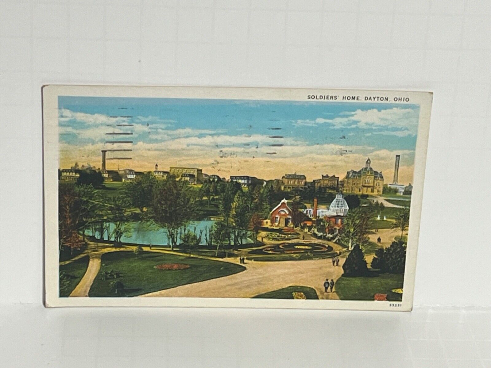Postcard Soldiers Home Dayton Ohio OH A65