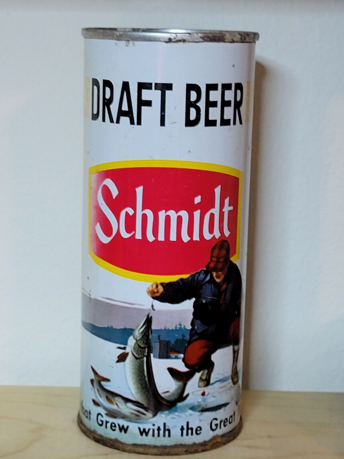 Schmidt Draft Beer / St. Paul, Minnesota / 16 oz. Zip Tab / USBC SET # 27-6