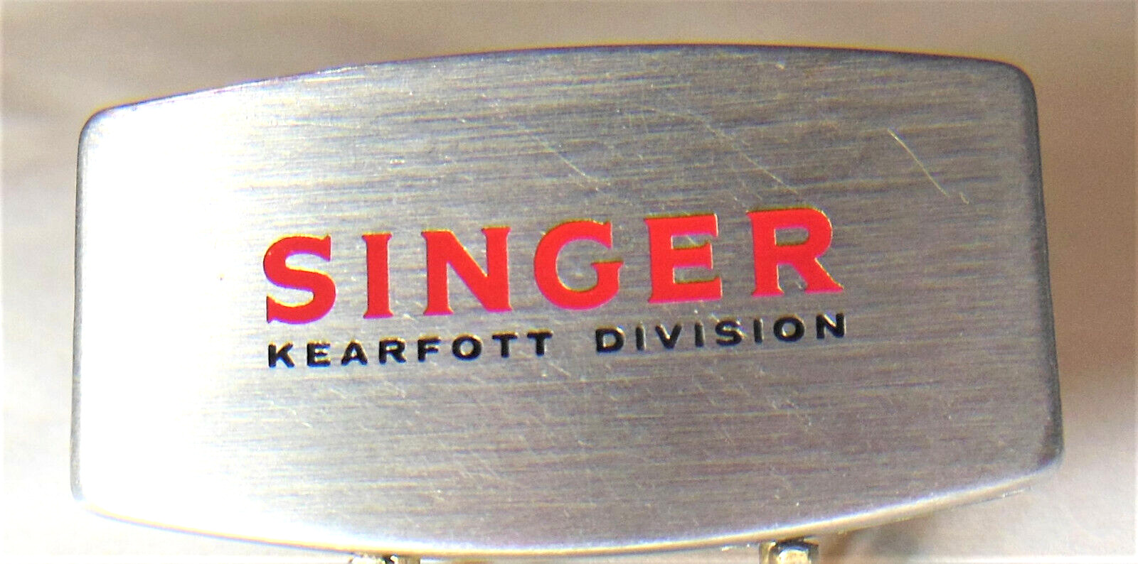 🧵 SINGER Sewing Machine Co. Kearfott Div. employee ZIPPO Knife / Money clip