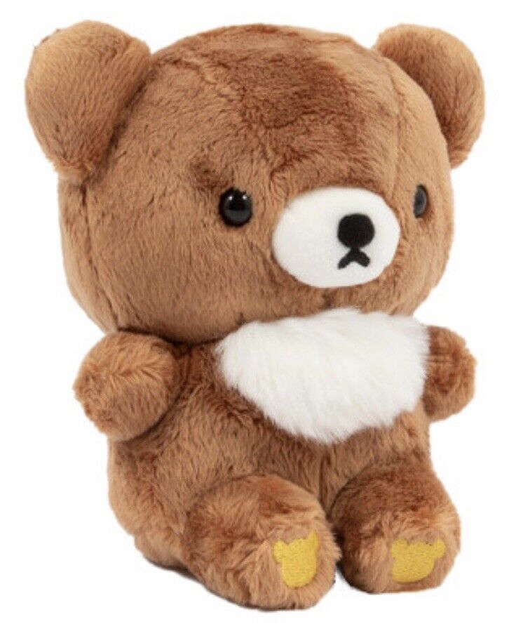 Authentic San-X Chairoikoguma Bear Plush Stuffed Toy Small 7