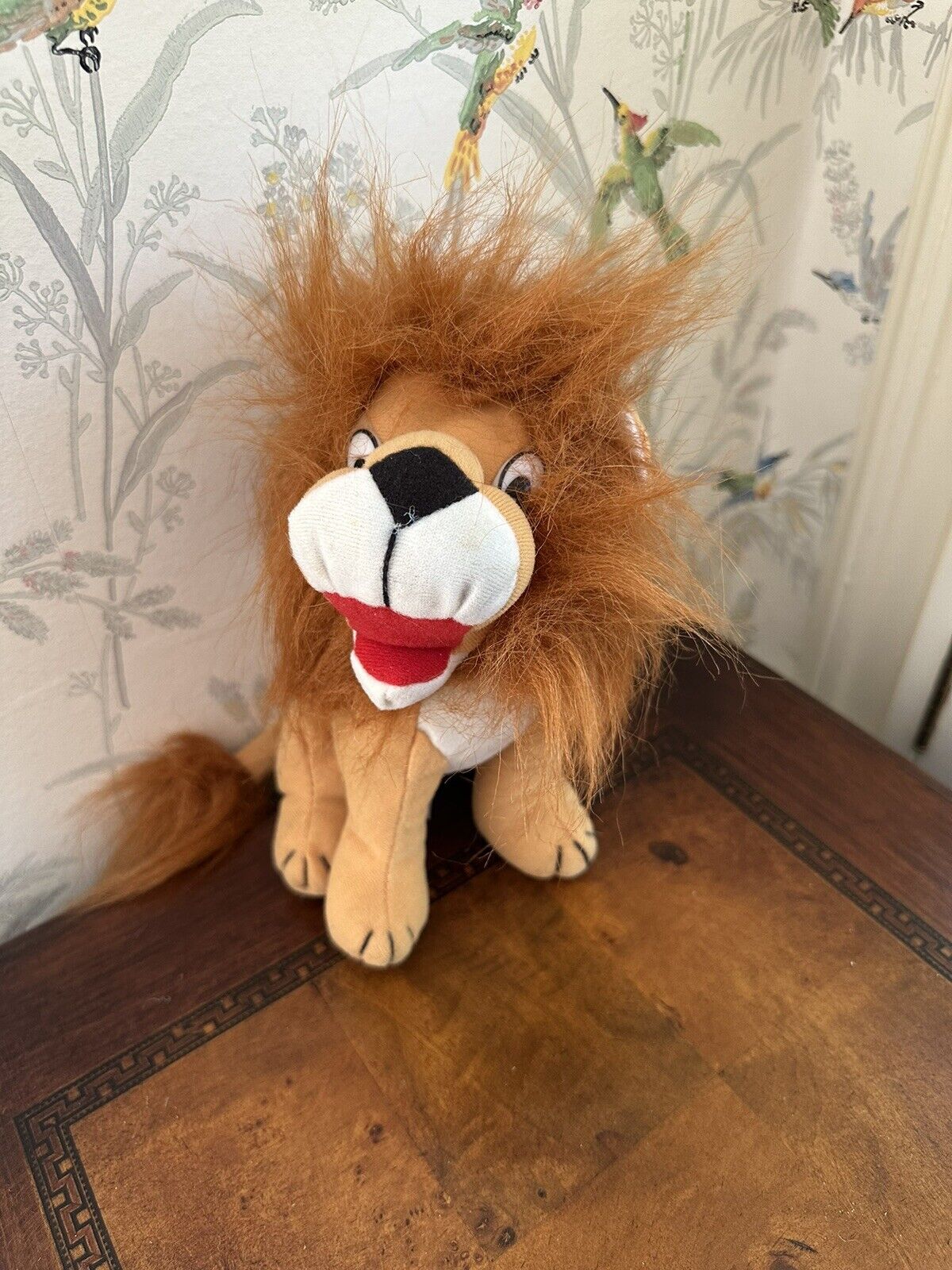 VTG Lion King Mufasa Simba Plush Stuffed Animal Toy 9” New York New York