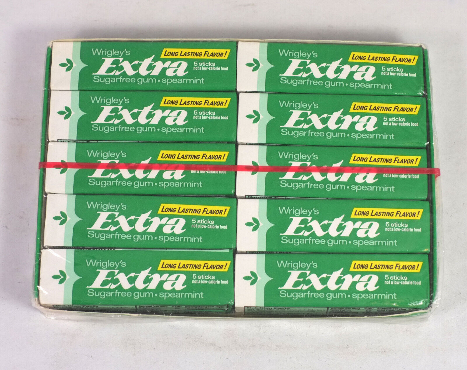 20 Packages Vintage Wrigley\'s Extra Spearmint Gum Sticks