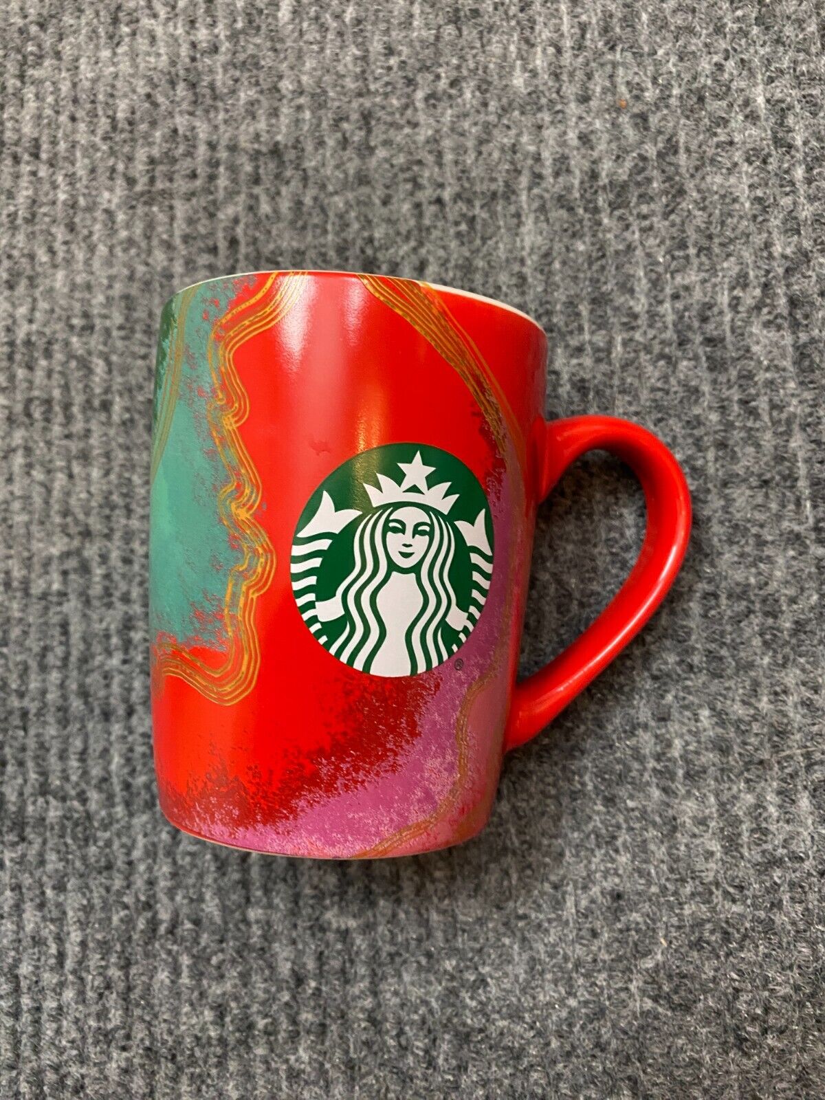 Starbucks 2021 Christmas Holiday Coffee Mug Cup 10 Oz Collectors