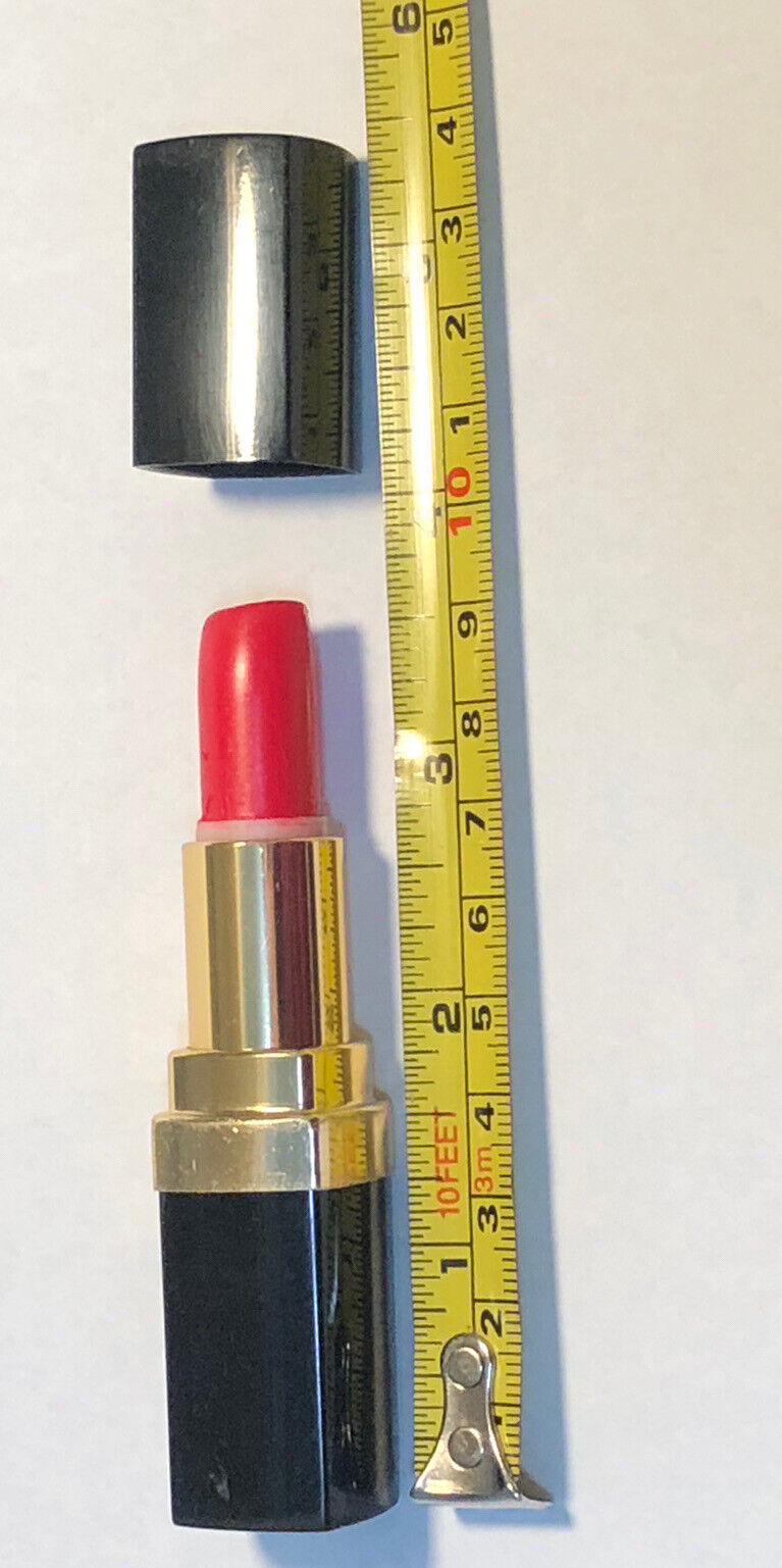 Vintage CHANEL Cream Rouge Flamboyant Clear Red Super Hydrobased Lipstick