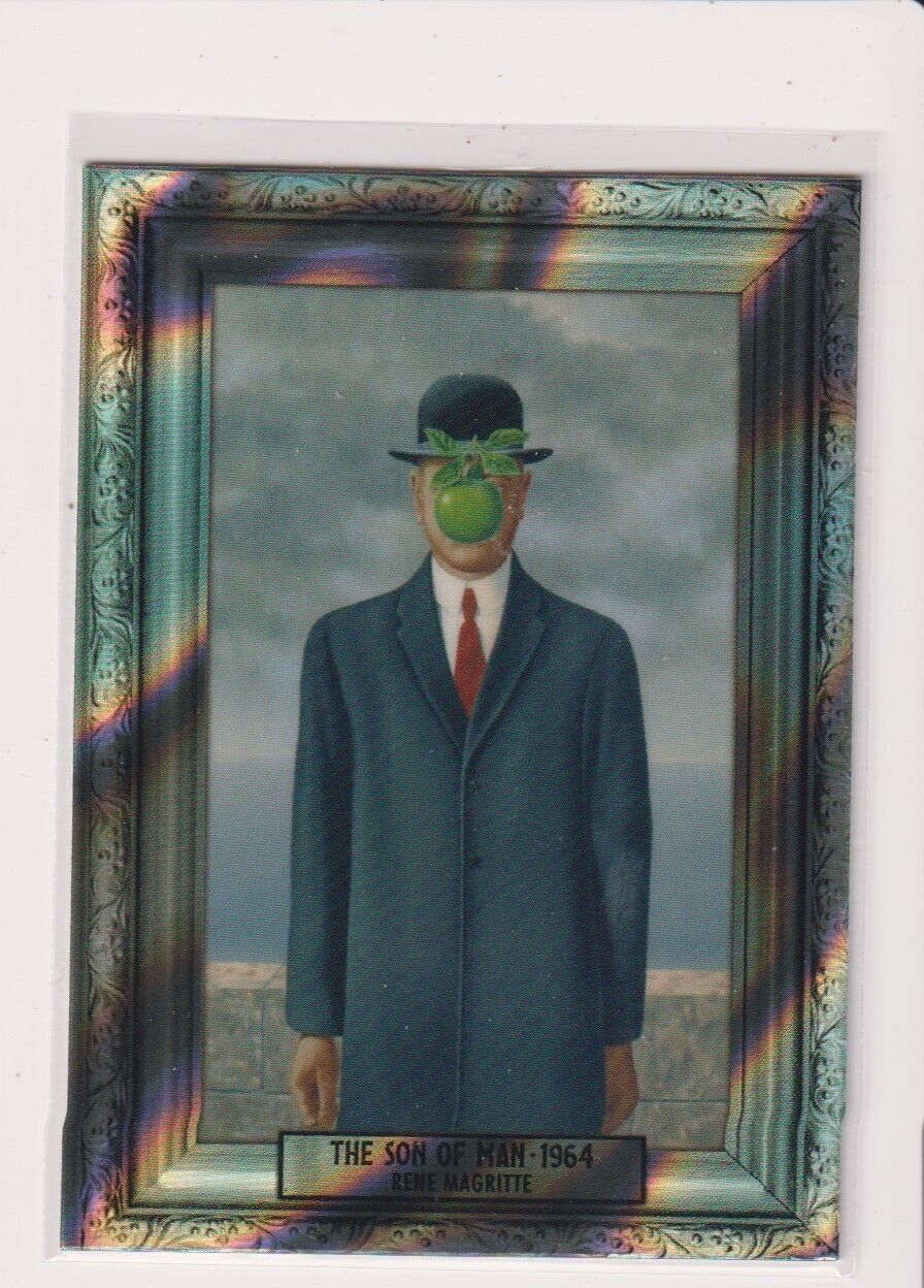 2021 PIECES OF THE PAST ART CARD #245 RENE MAGRITTE - THE SON OF MAN