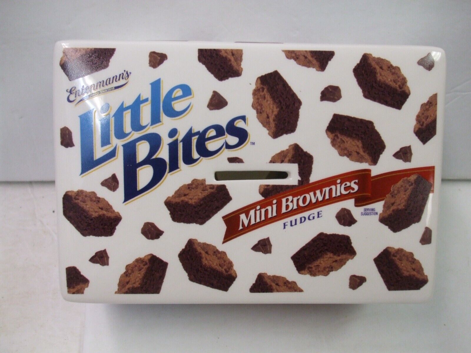 Rare Entenmann\'s Collectibles Exclusive Little Bites Mini Brownie Ceramic Bank