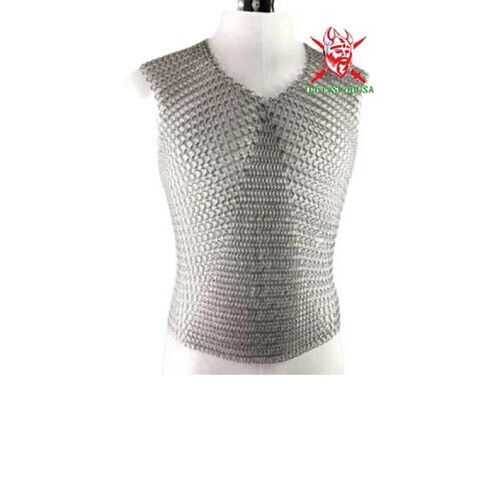 Aluminium Butted Chainmail 9MM Round Ring Chainmail Vest