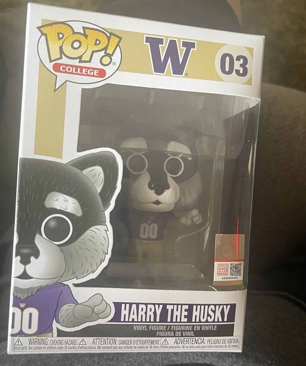 Funko Pop College Mascots University Of Washington Harry the Husky #03