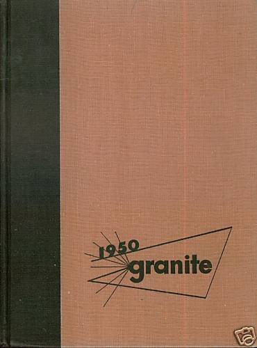 Original 1950 University Of New Hampshire Yearbook-The Granite