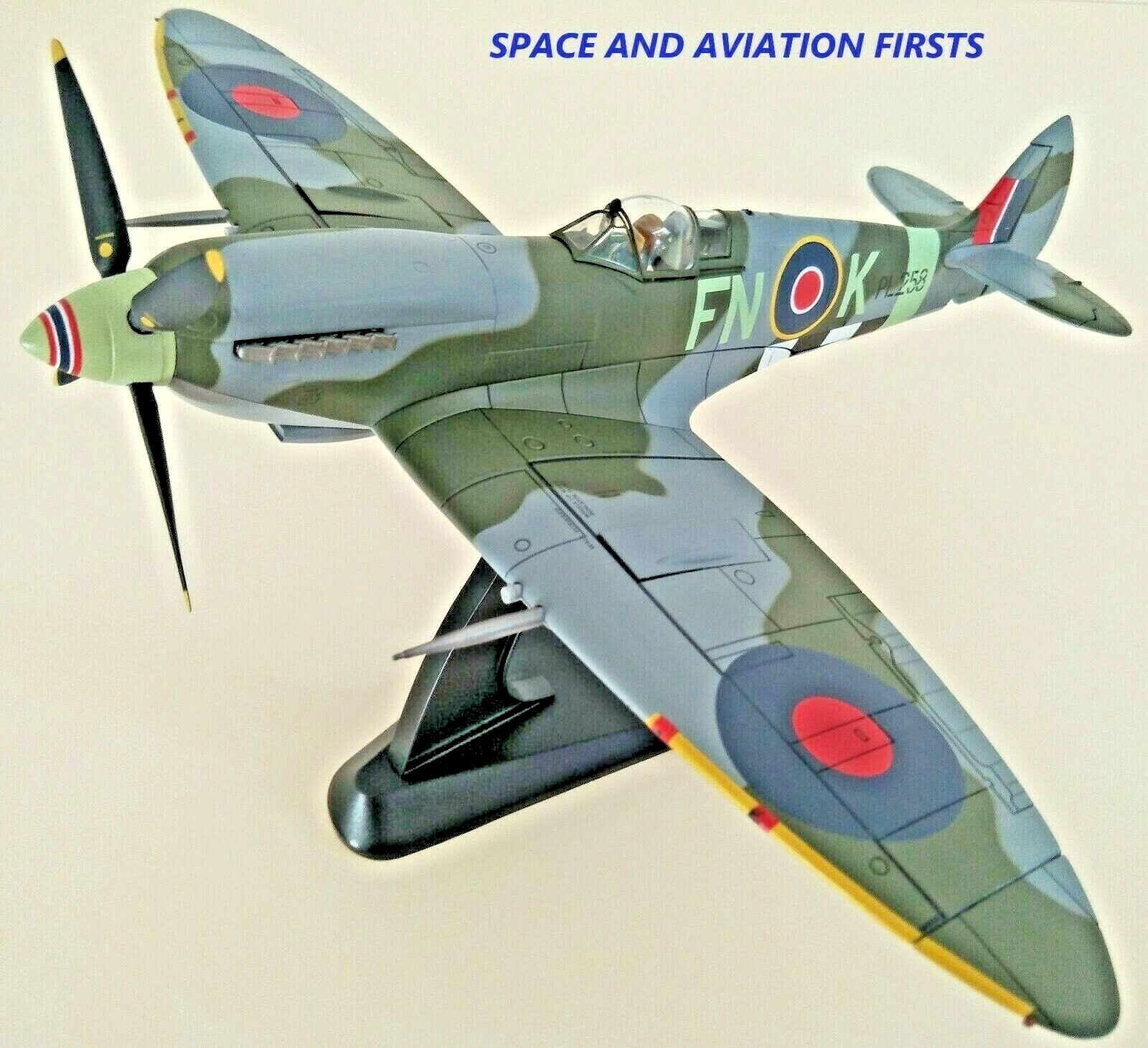 Spitfire Mk.IX RAF Reg. FN-K, No. 331 'Norwegian' Squadron Diecast 1/48 Scale