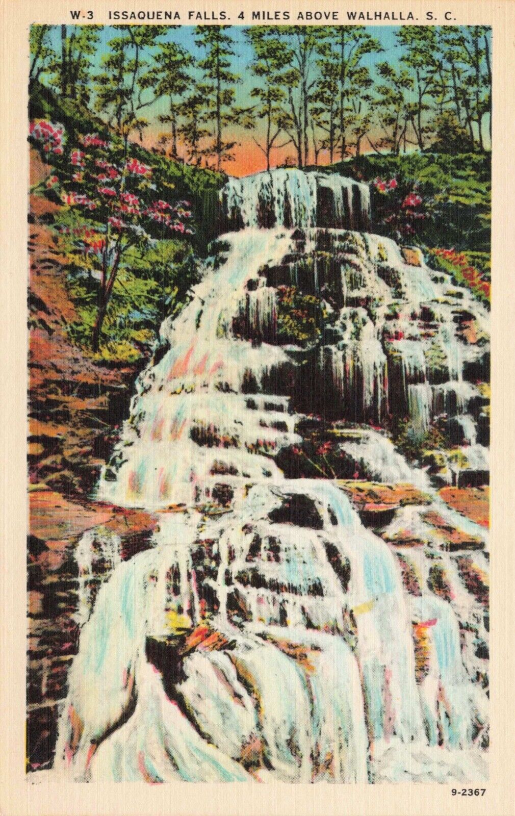Issaquena Falls, Walhalla, SC Vintage PC