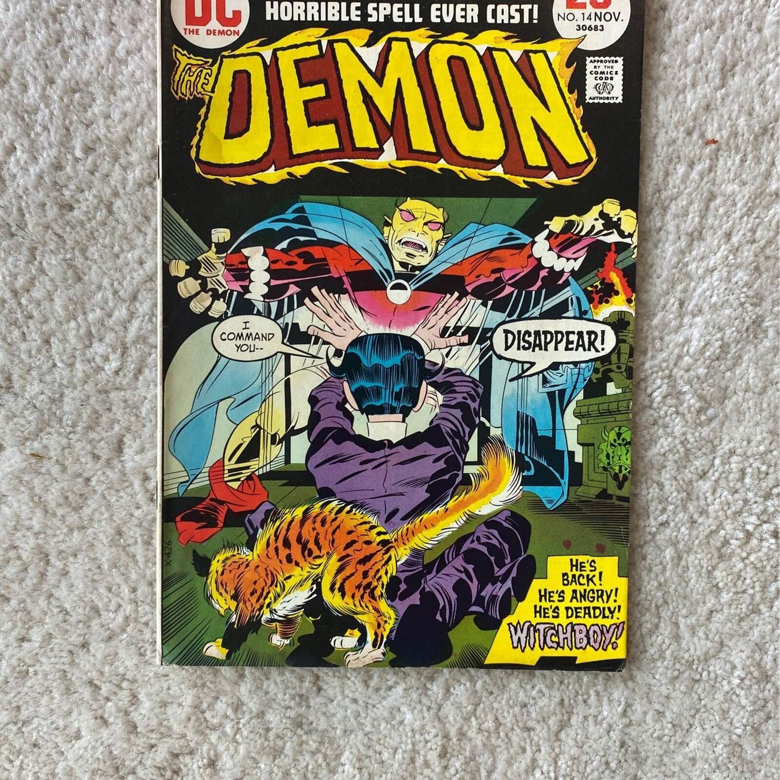 DC Comics Demon #14 (November 1973)