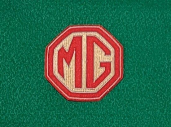 Motorsports Car Racing Patch Sew / Iron On Badge MG 
