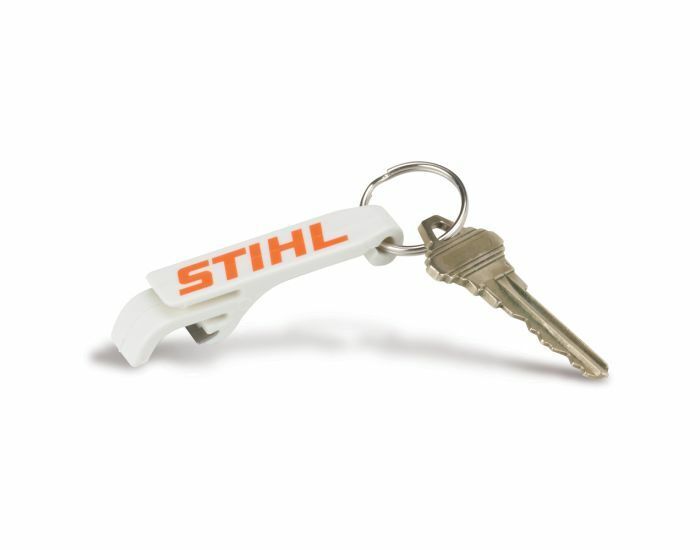 Genuine STIHL® can/bottle opener with keychain NEW