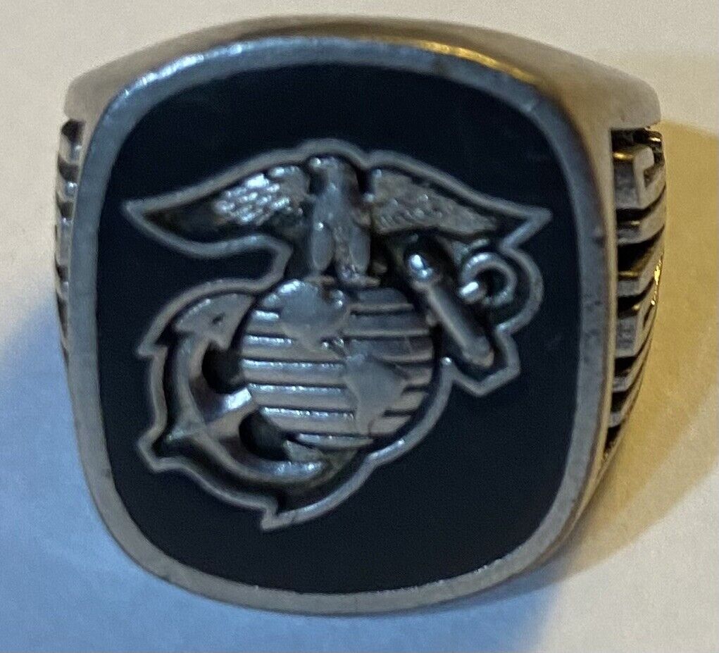 Vintage US Marine Corps Mens Ring - Style No. 60