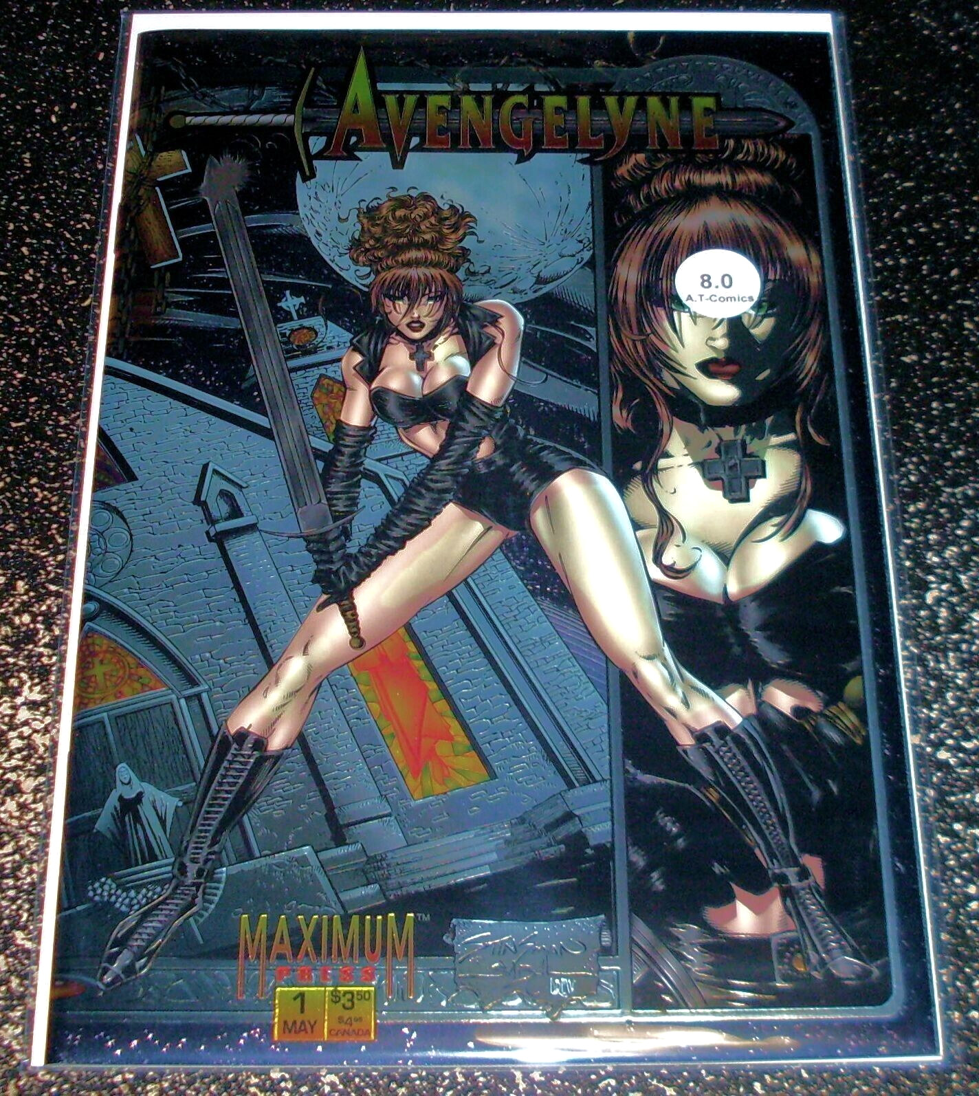Avengelyne 1 (8.0) 1st Print 1995 Maximum Press - Flat Rate Shipping
