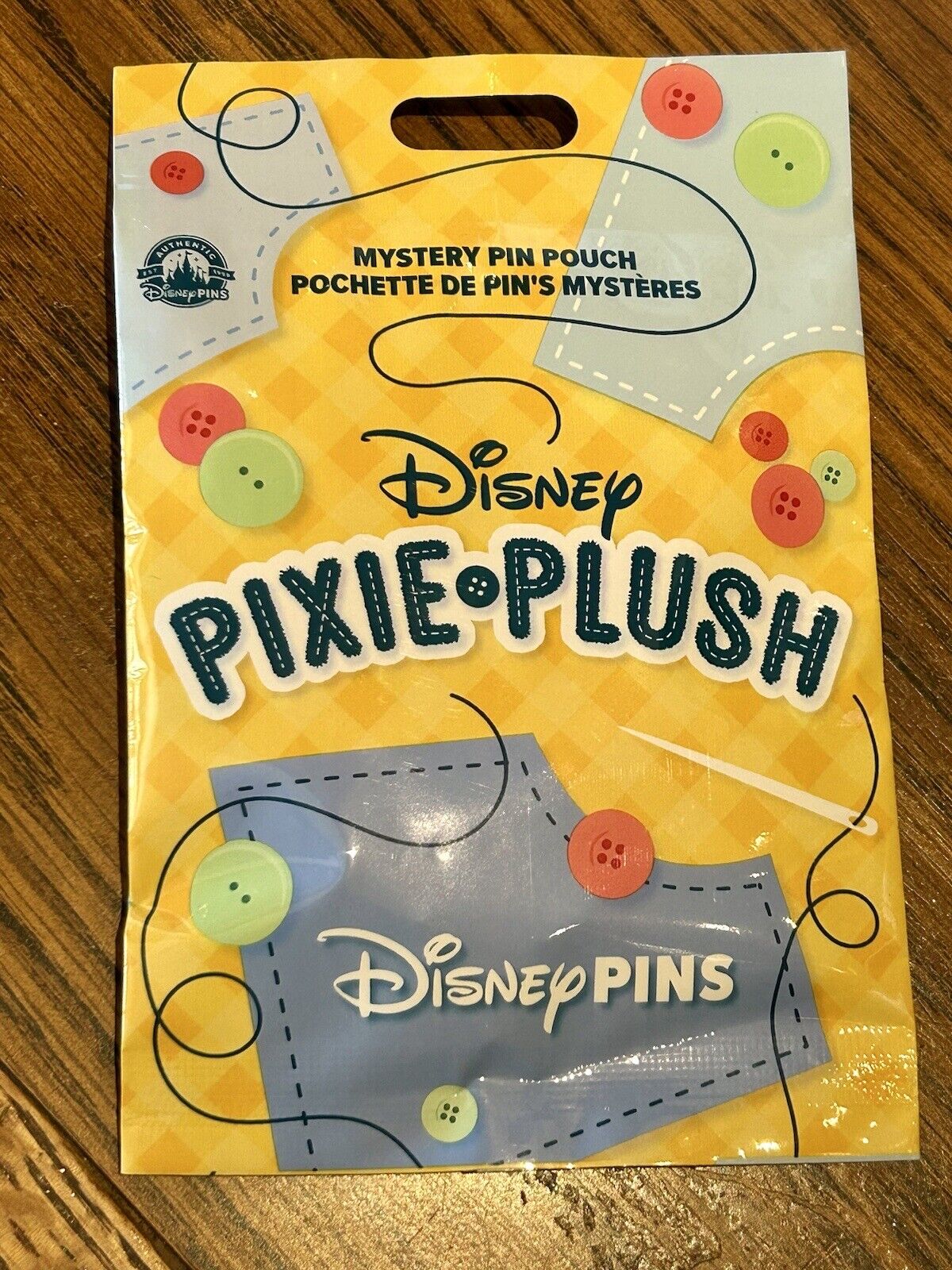 NEW Disney Pixie Plush Pins Blind Bag - 5 pins