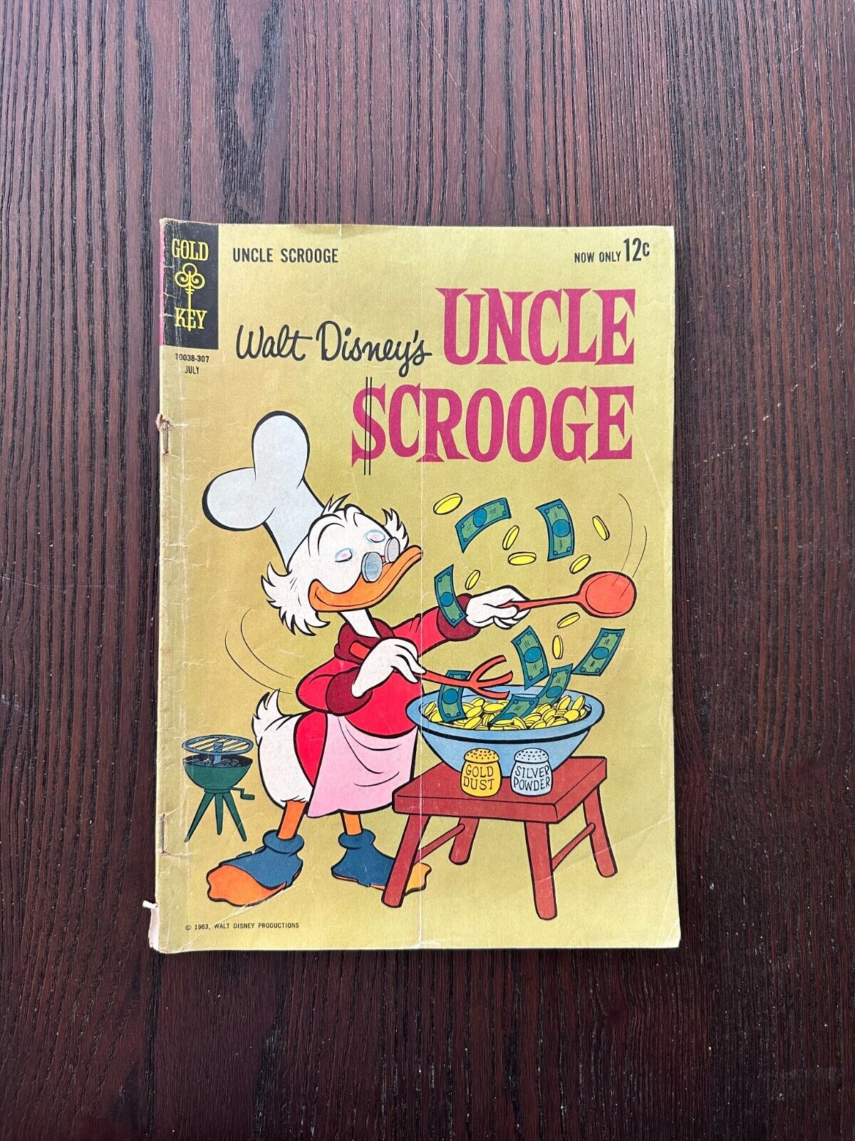 Walt Disney\'s UNCLE SCROOGE #43  Dell Comics 1963  Barks  Fine