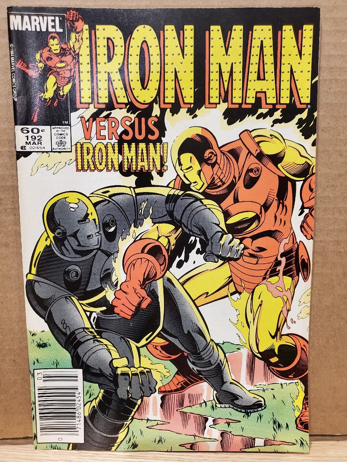 Iron Man 192 Stark Vs Rhodey Denny O\'Neil Luke McDonnell 1985 Marvel Comics