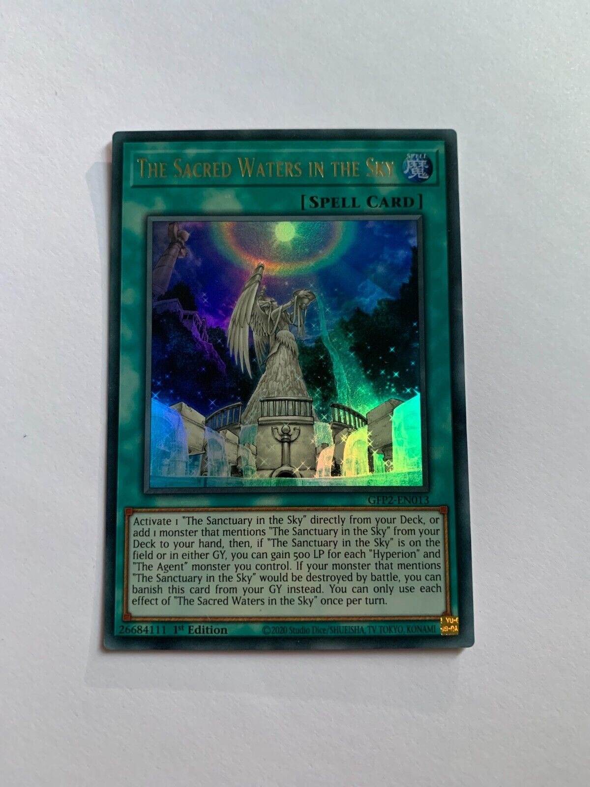 YuGiOh 1st Edition - The Sacred Waters In The Sky (GFP2-EN013)