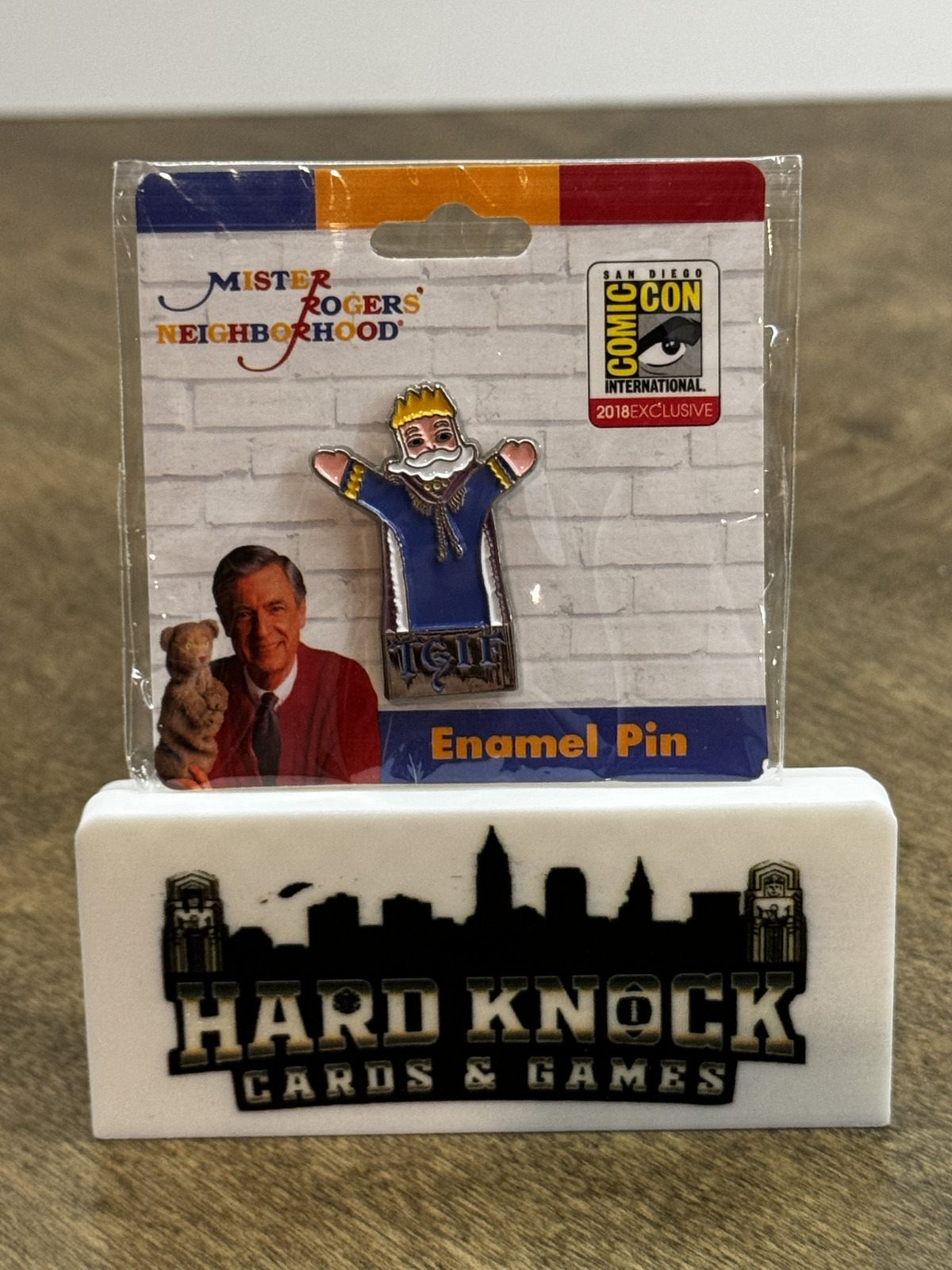 Mr. Rogers Exclusive Enamel Pin SDCC 2018