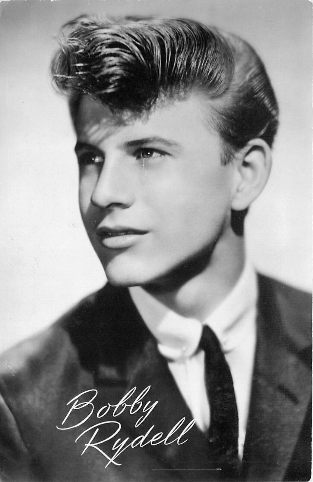 Postcard RPPC 1962 Pop Music Star Bobby Rydell TP24-4473