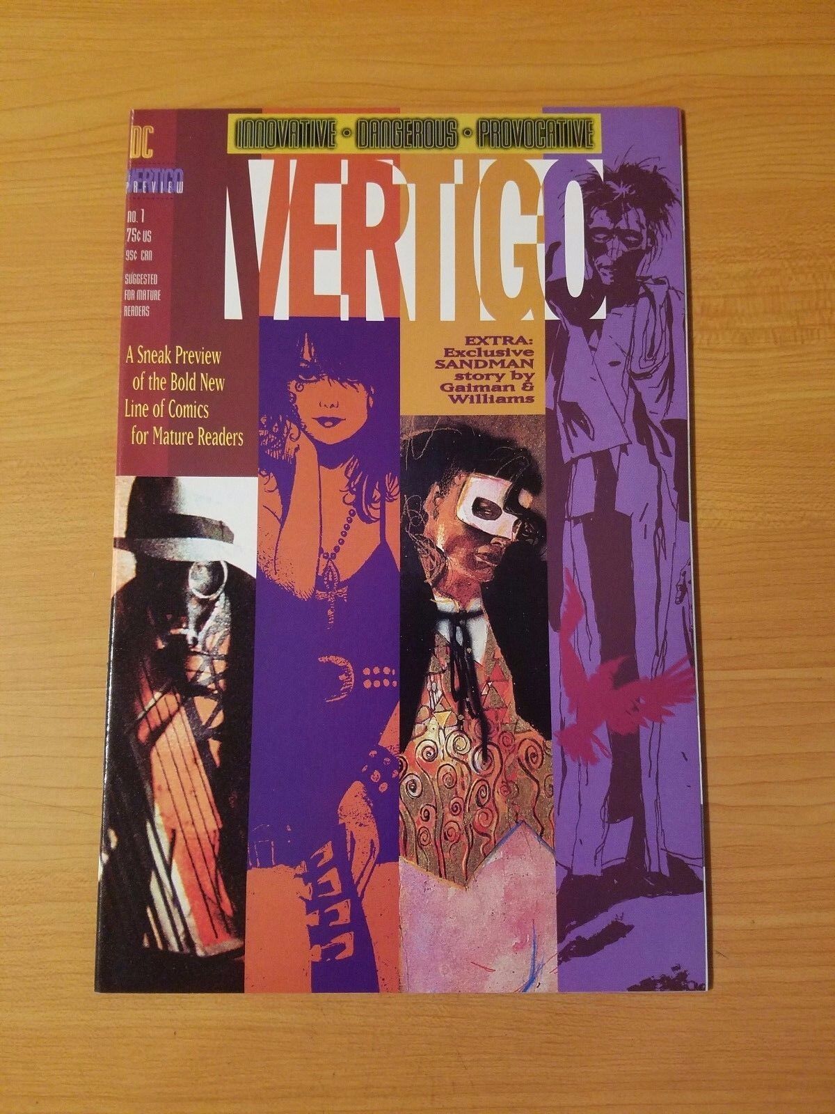 Vertigo Preview #1 Exclusive Sandman Story ~ NEAR MINT NM ~ 1992 DC Comics