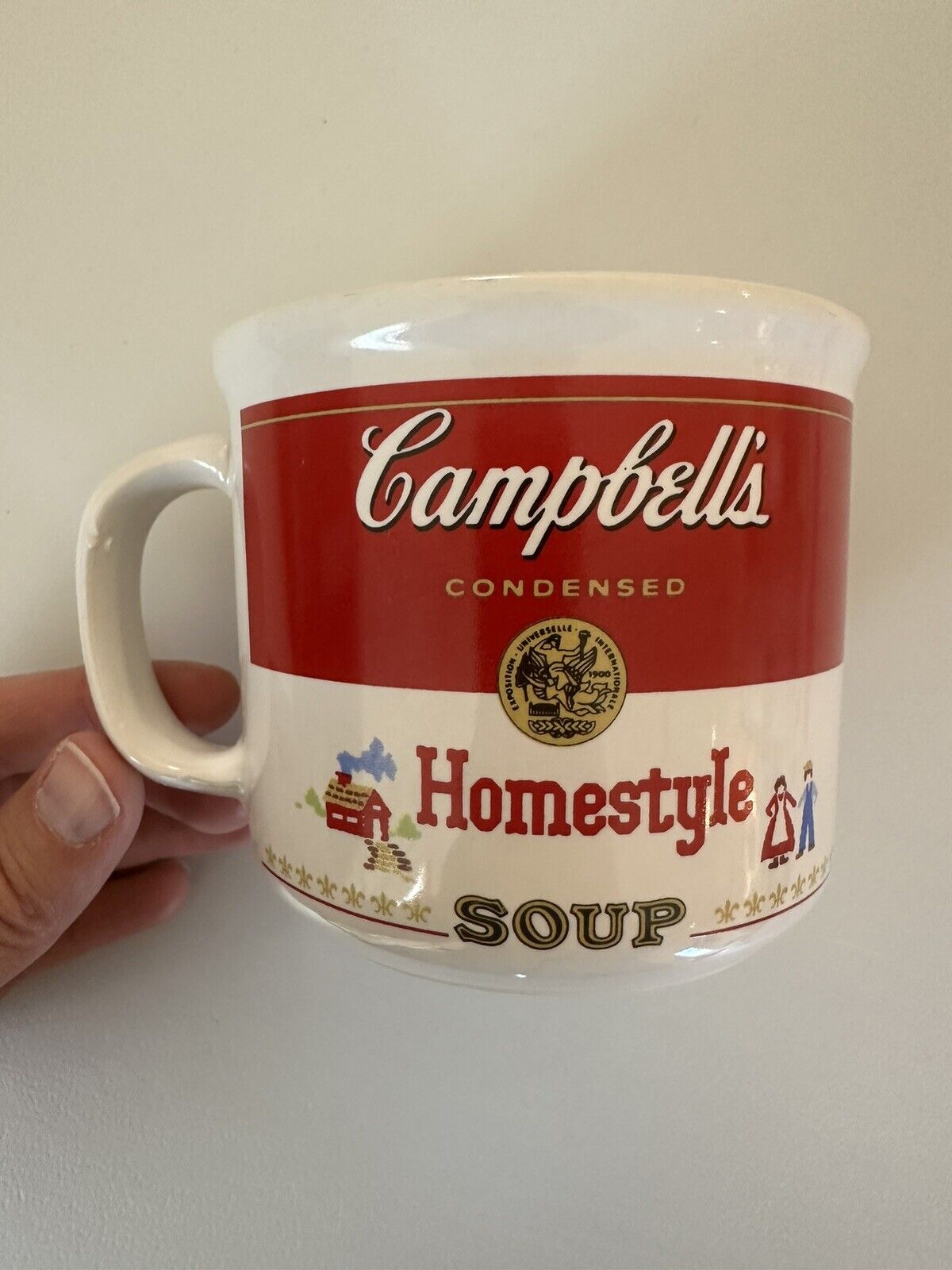 1989 Campbell's Homestyle Soup Mug Coffee Cup Westwood International Vintage