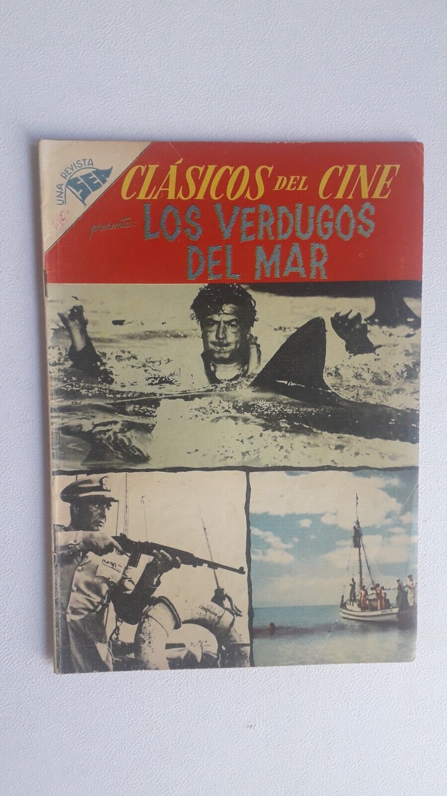 VICTOR MATURE - THE SHARKFIGHTERS - CLASICOS DEL CINE #16 - COMIC IN SPANISH