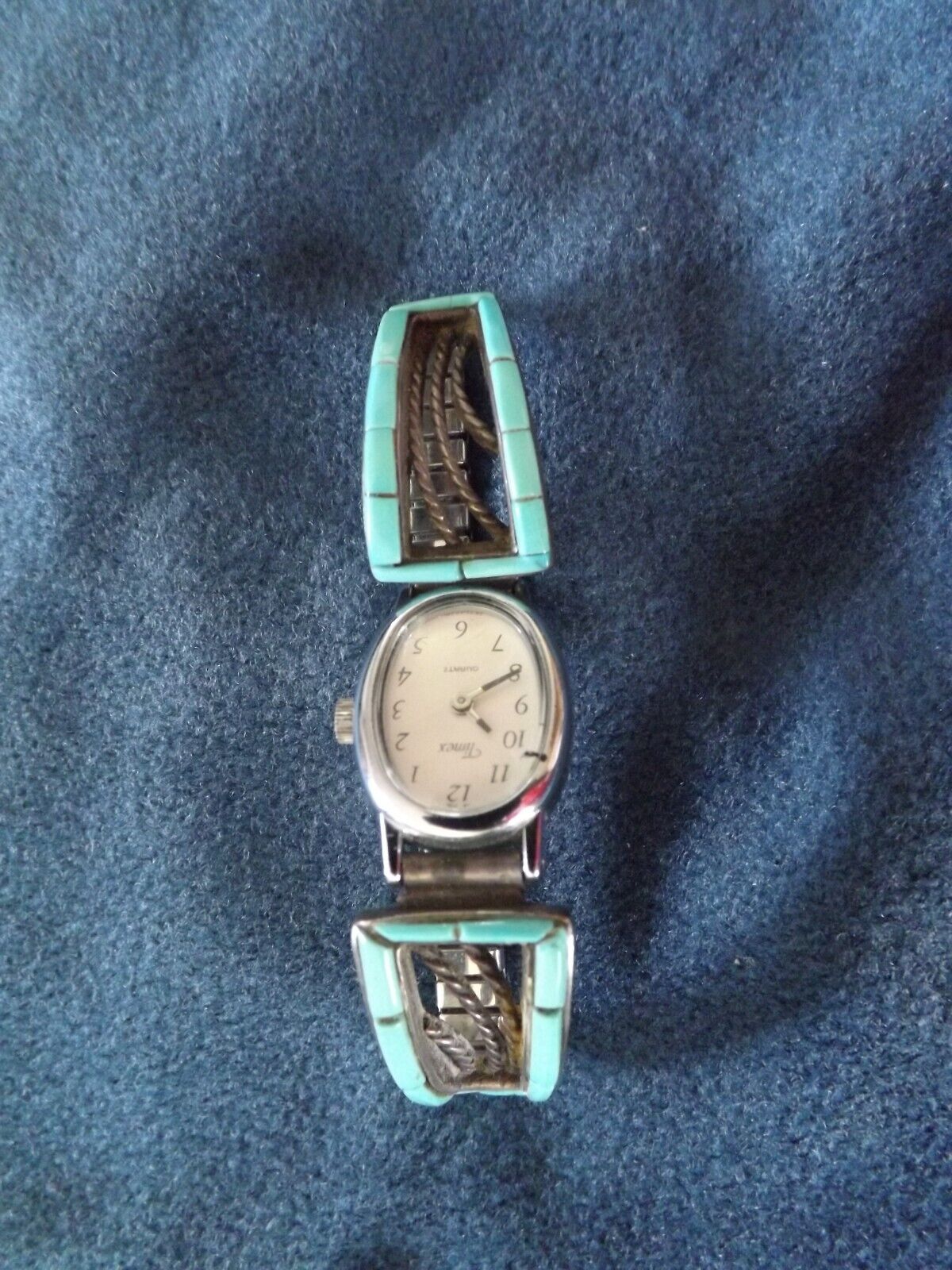 navajo jewelry watch band turquoise sterling silver