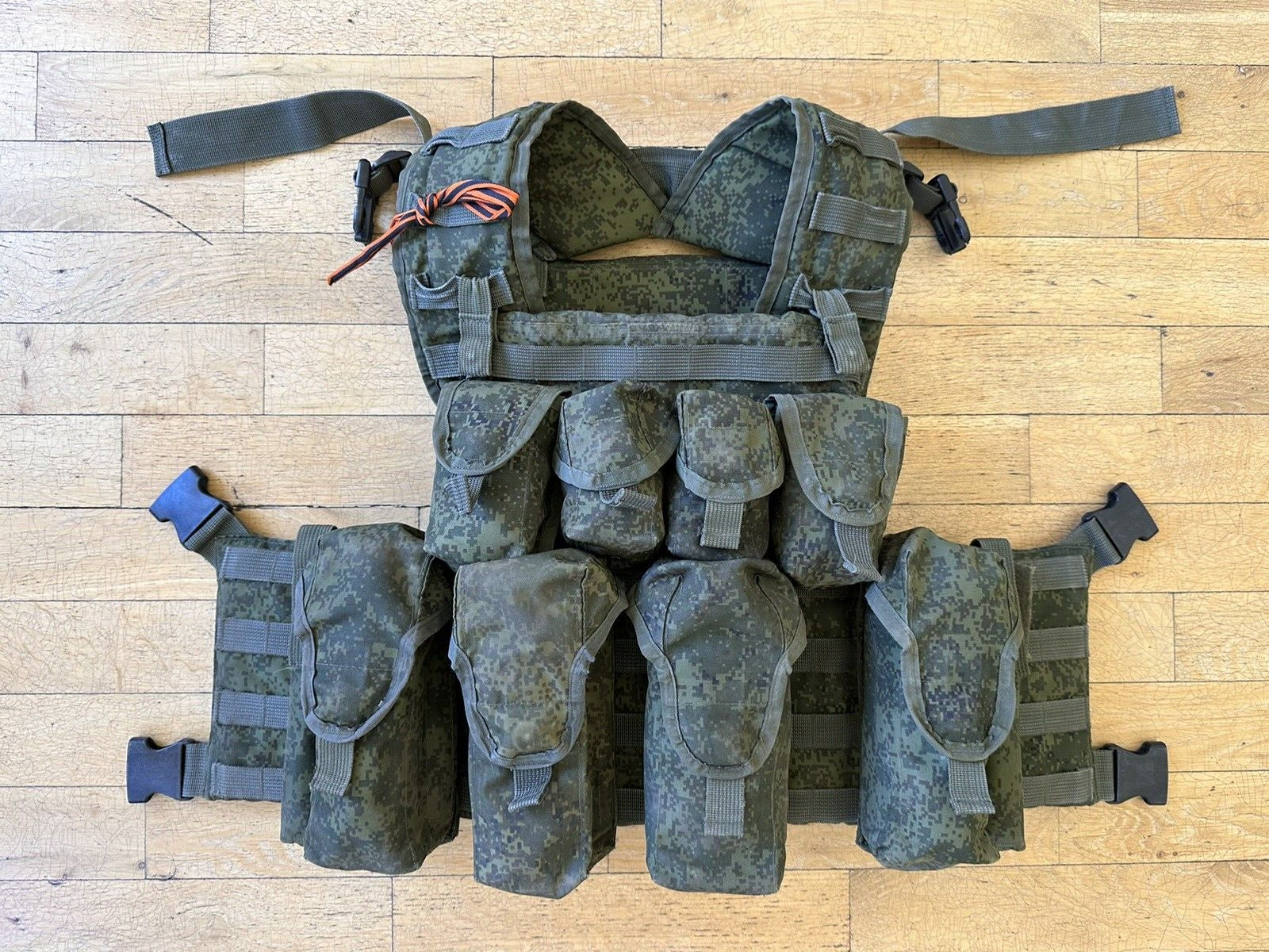 Original Used Military Russian Army plate carrier molle vest 6B46 Ratnik size 2