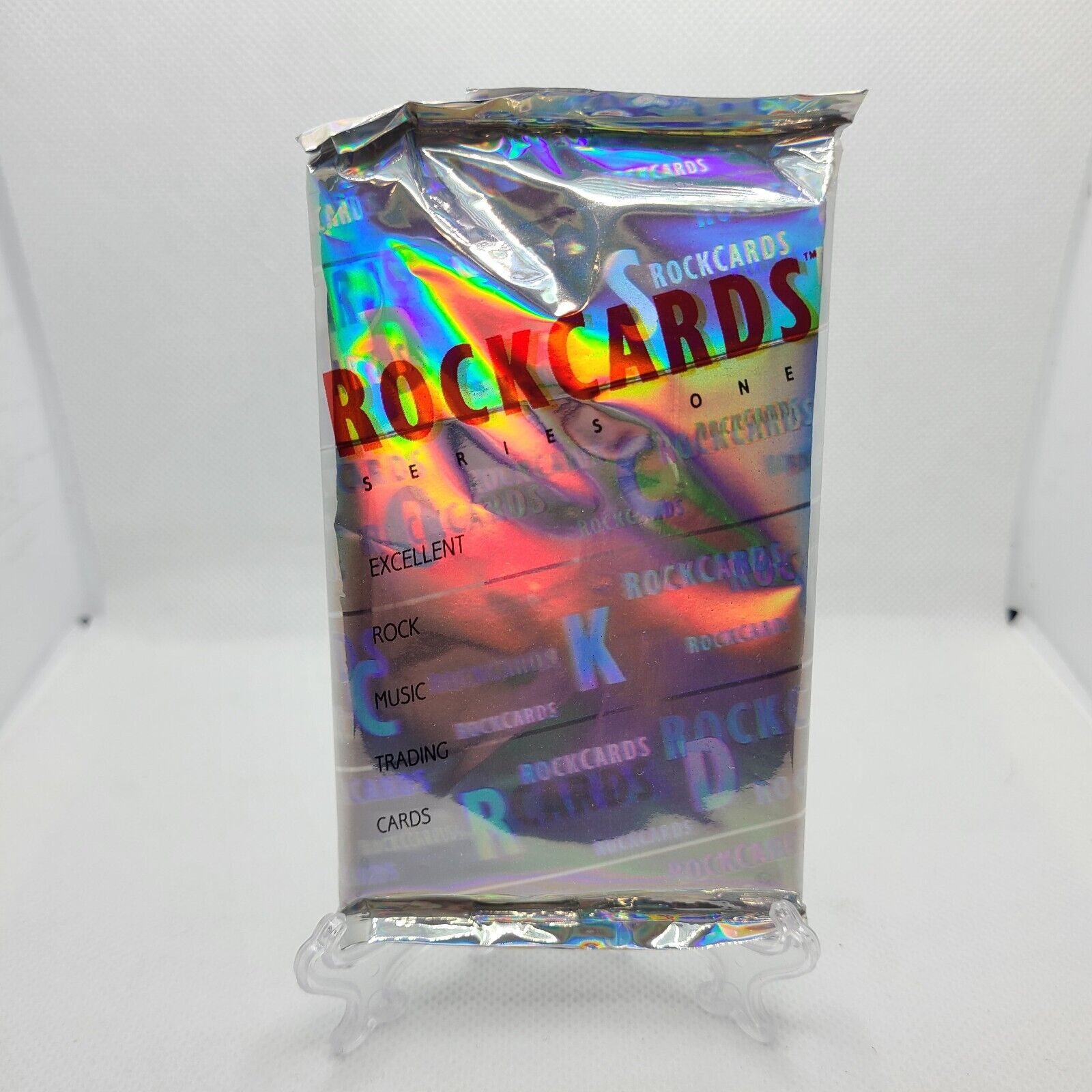 Vintage 1991 Rock Cards Series One Music Trading Card Pack HALO Factory Sealed
